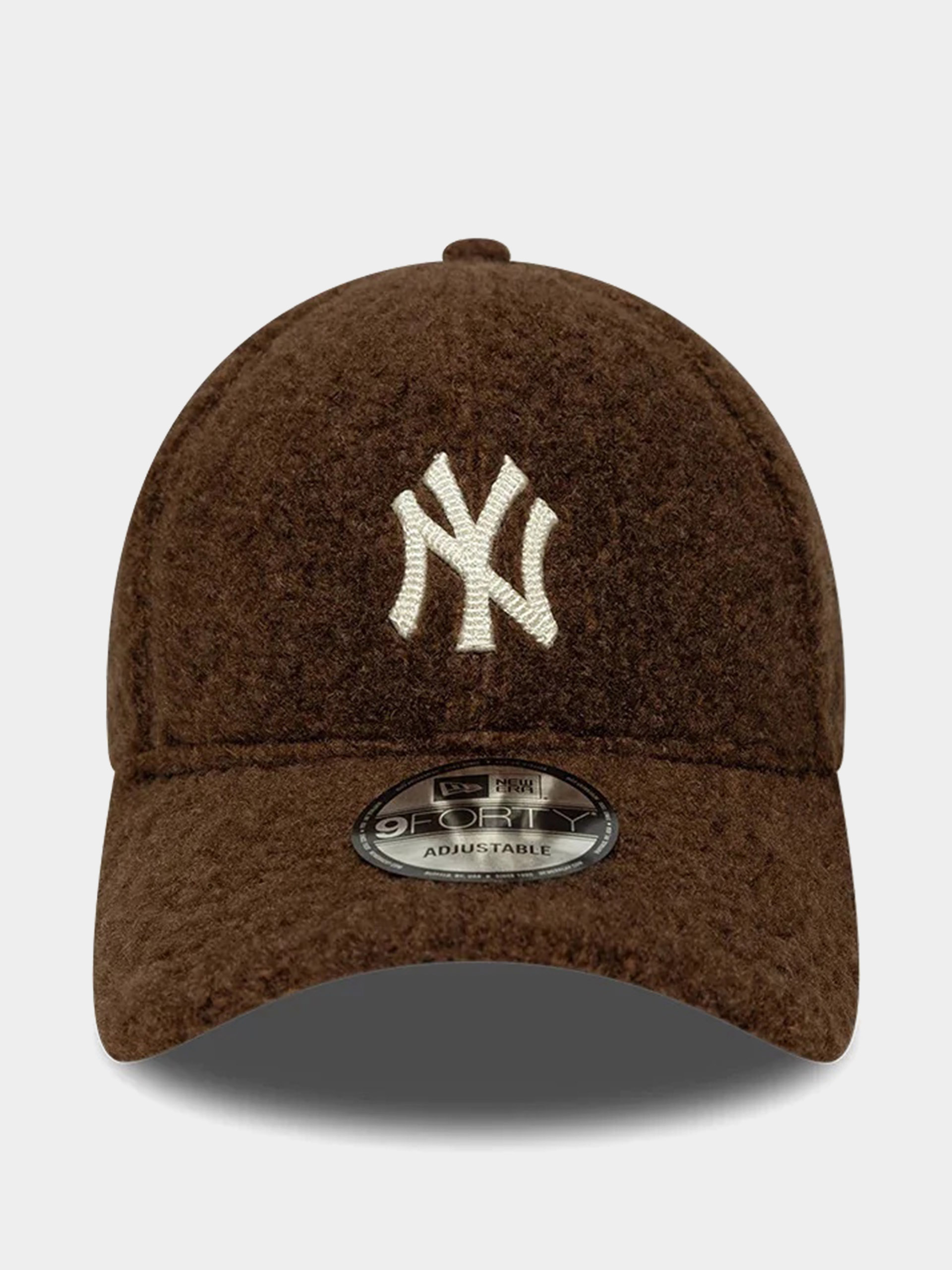 Czapka z daszkiem New Era Winter Borg 9Forty New York Yankees (brown)