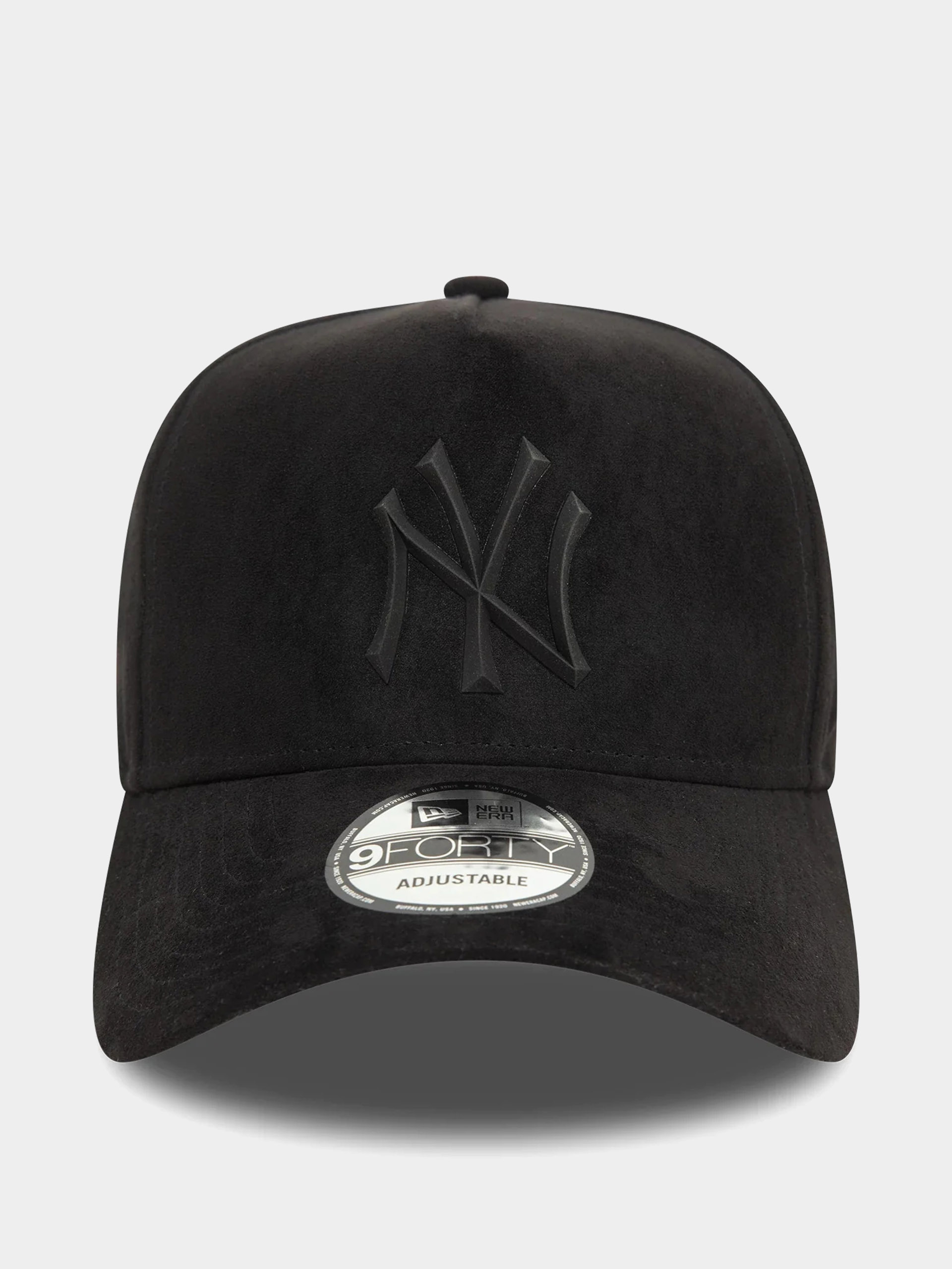 Czapka z daszkiem New Era Faux Suede E Frame New York Yankees (black)
