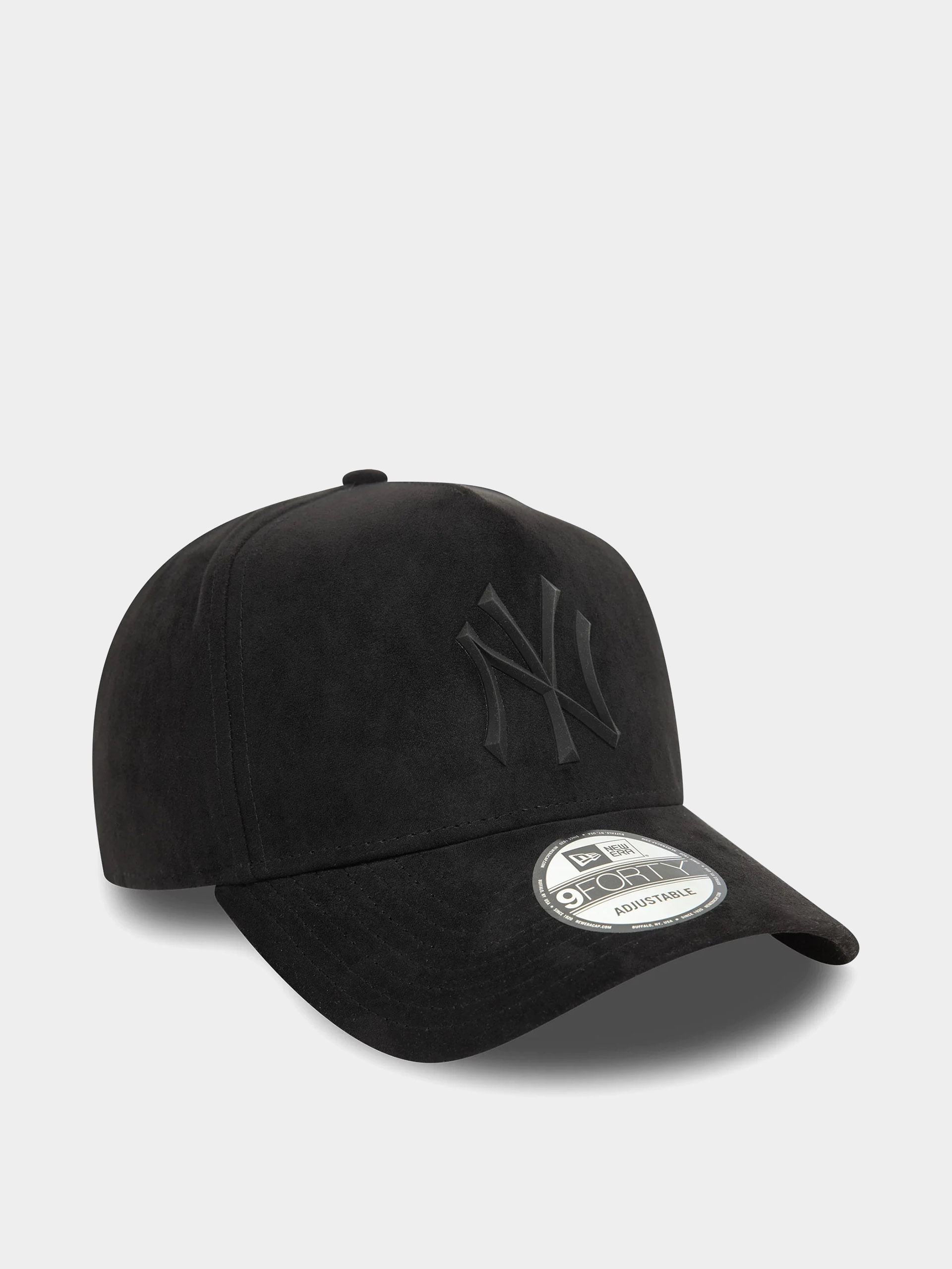 Czapka z daszkiem New Era Faux Suede E Frame New York Yankees (black)