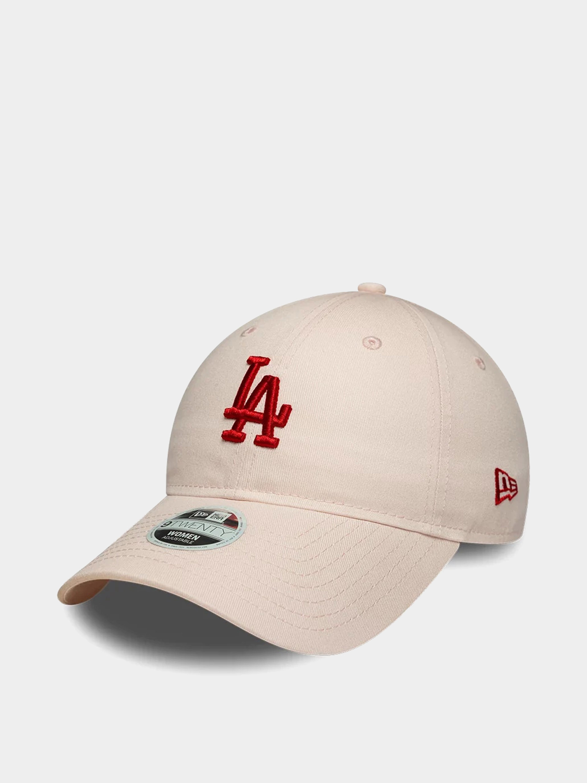 Czapka z daszkiem New Era League Essential 9Twenty Los Angeles Dodgers Wmn (pink)