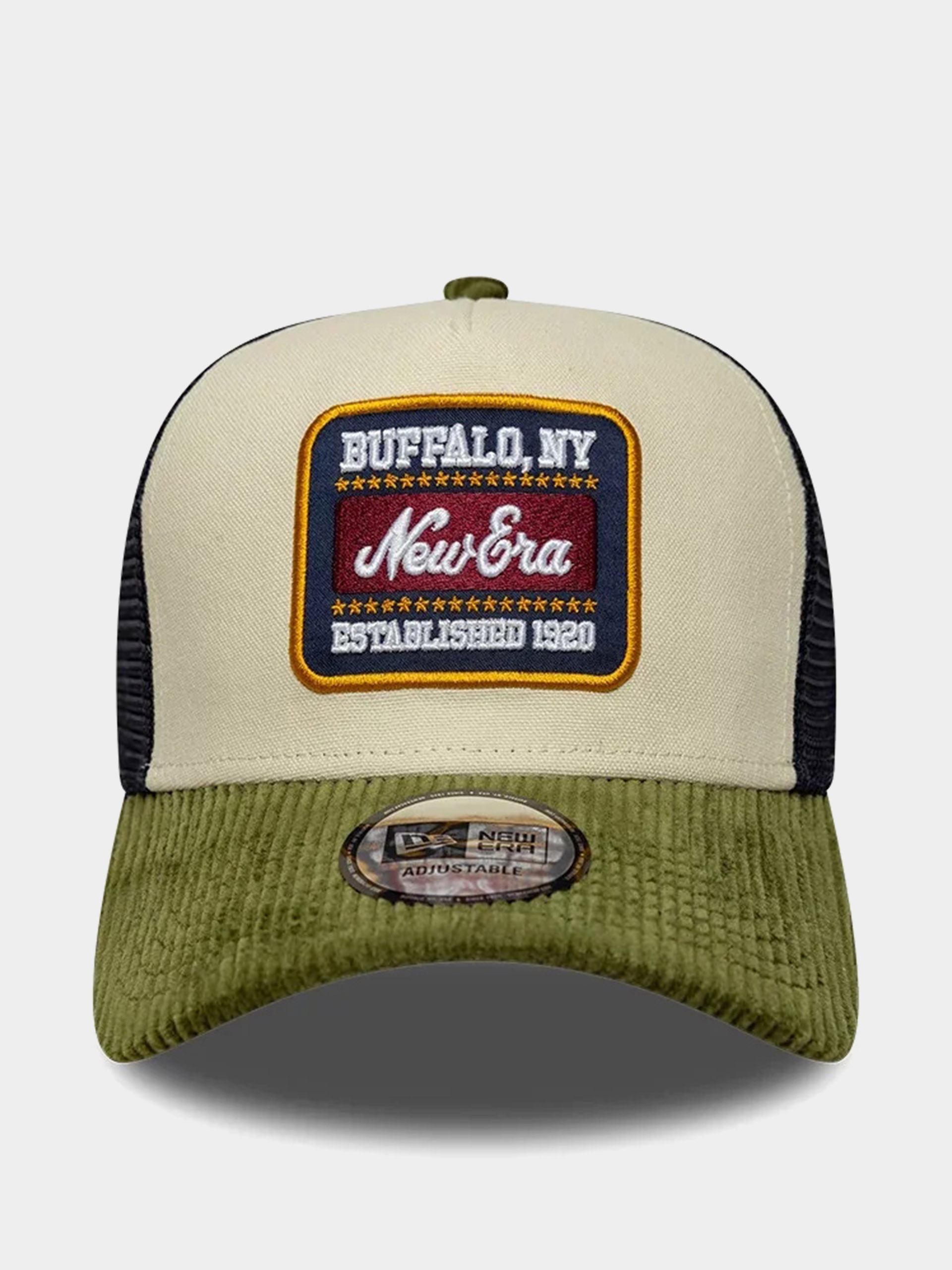 Czapka z daszkiem New Era Patch Cord Ef Trucker (green/cream)