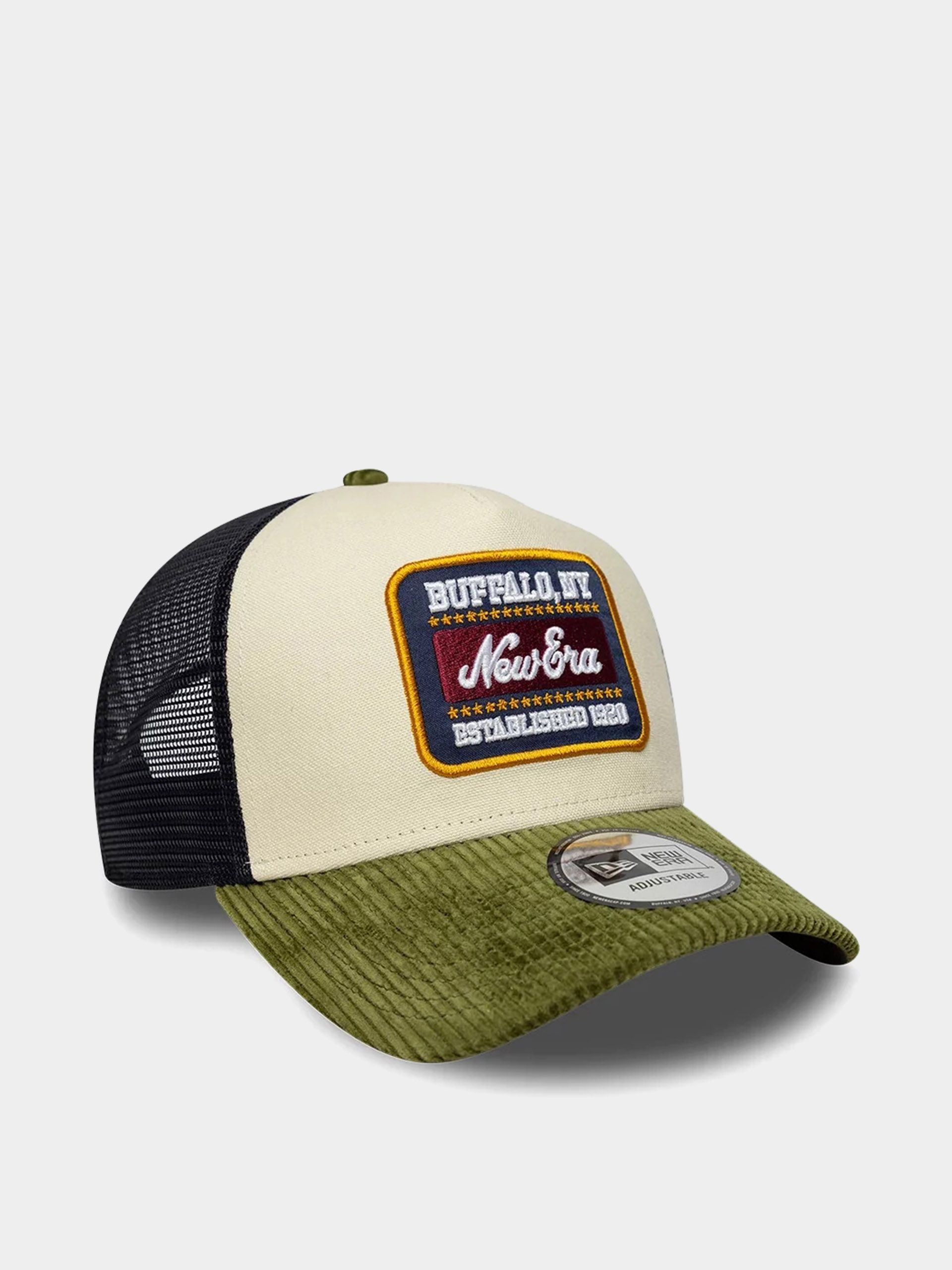 Czapka z daszkiem New Era Patch Cord Ef Trucker (green/cream)
