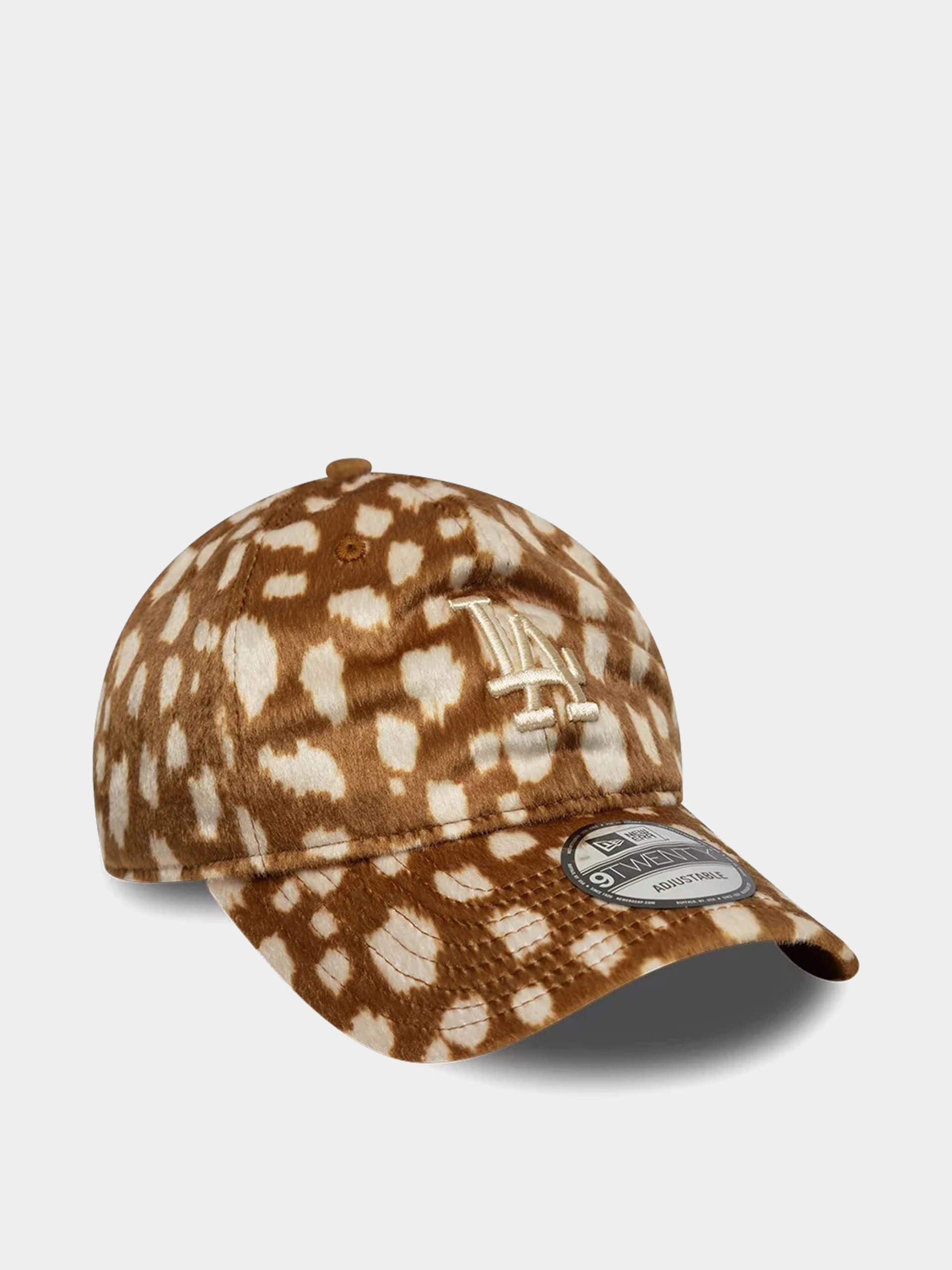 Czapka z daszkiem New Era Animal Print 9Twenty Los Angeles Dodgers (leo brown)