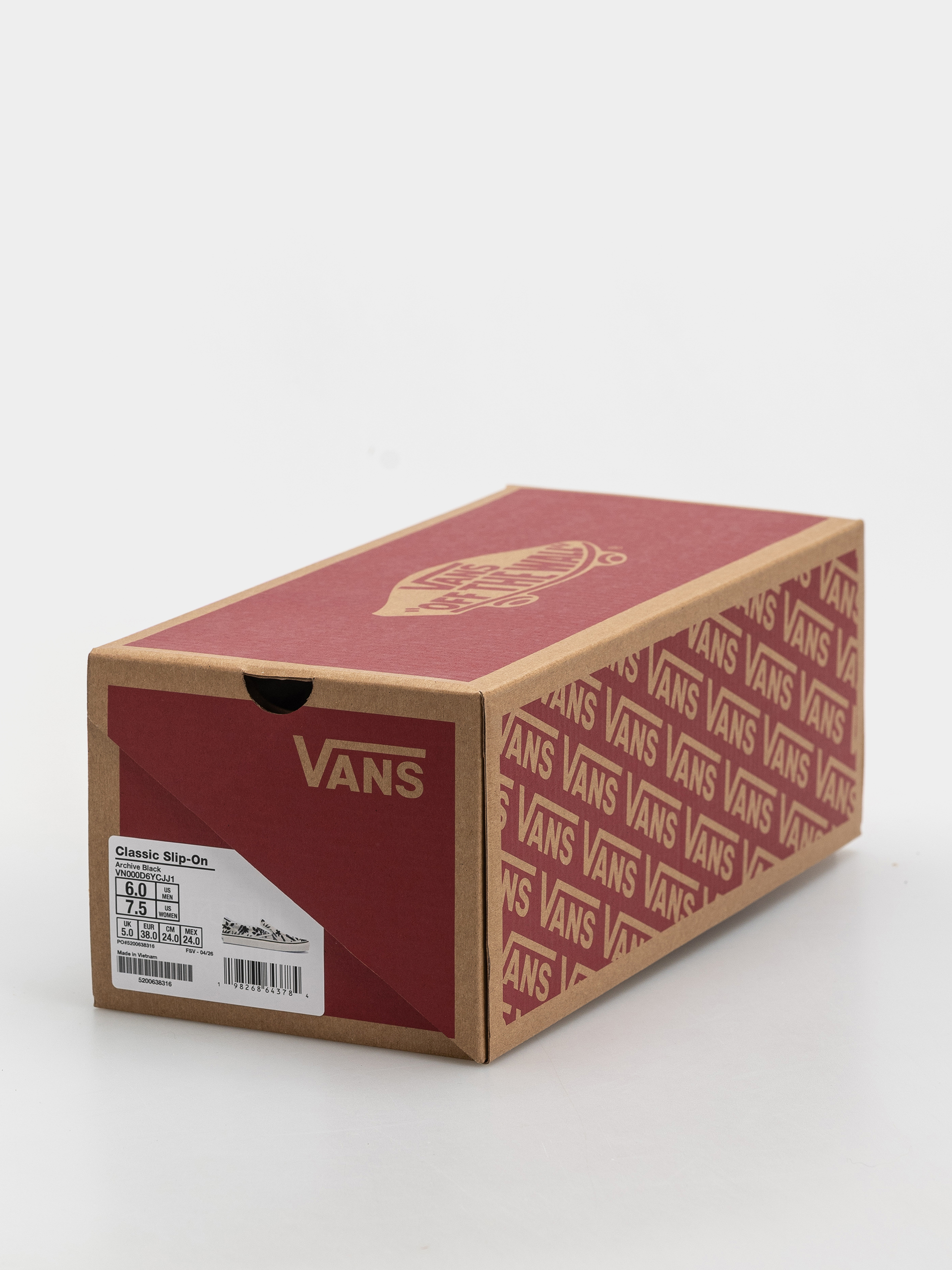 Buty Vans Classic Slip On (black)