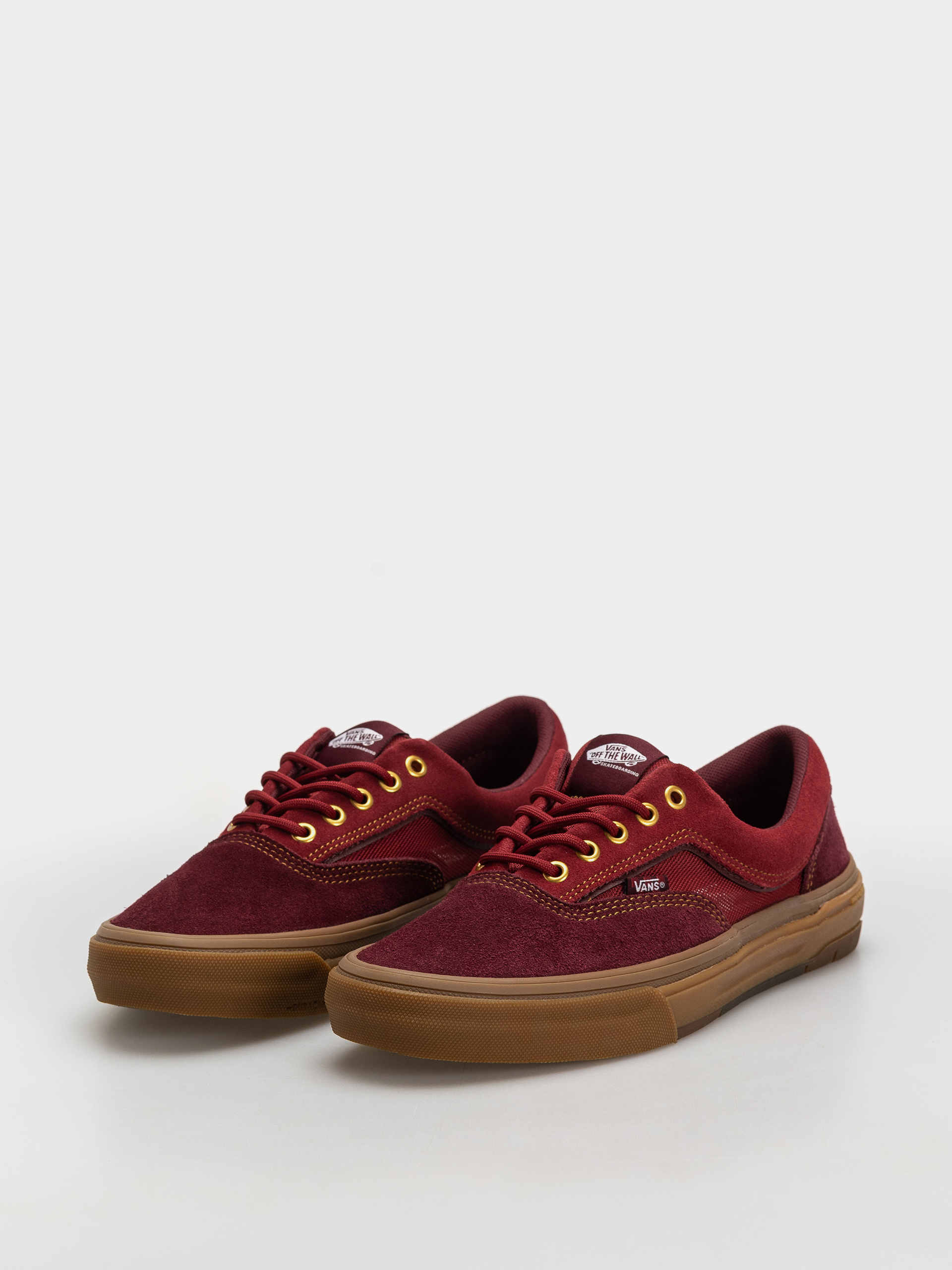 Buty Vans Skate Era Wafflecup (dark red/gum)