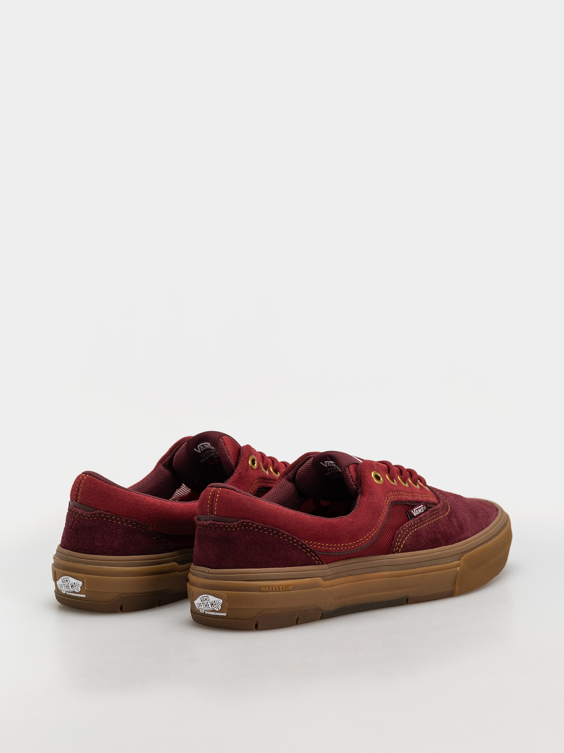 Buty Vans Skate Era Wafflecup (dark red/gum)