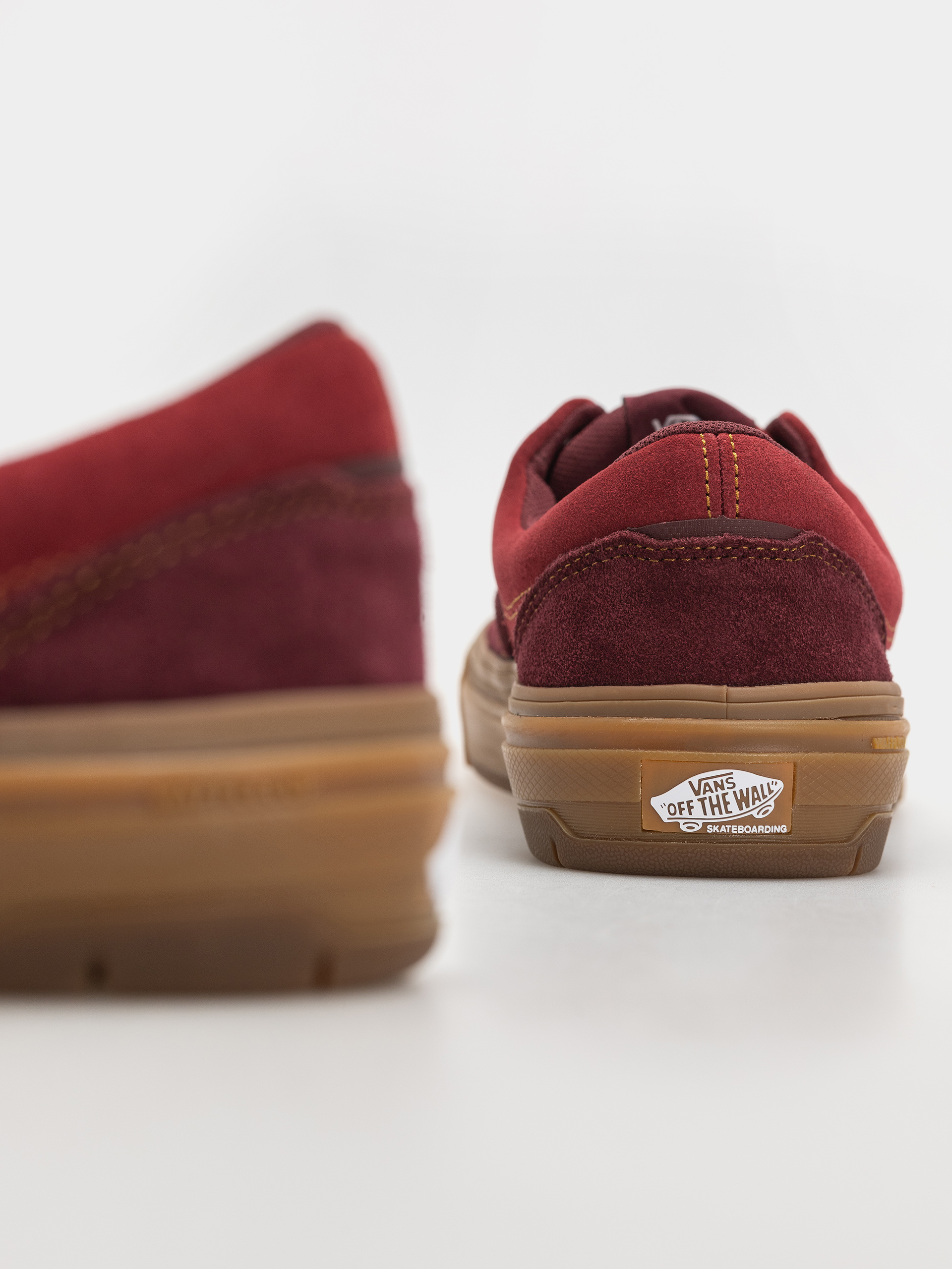 Buty Vans Skate Era Wafflecup (dark red/gum)