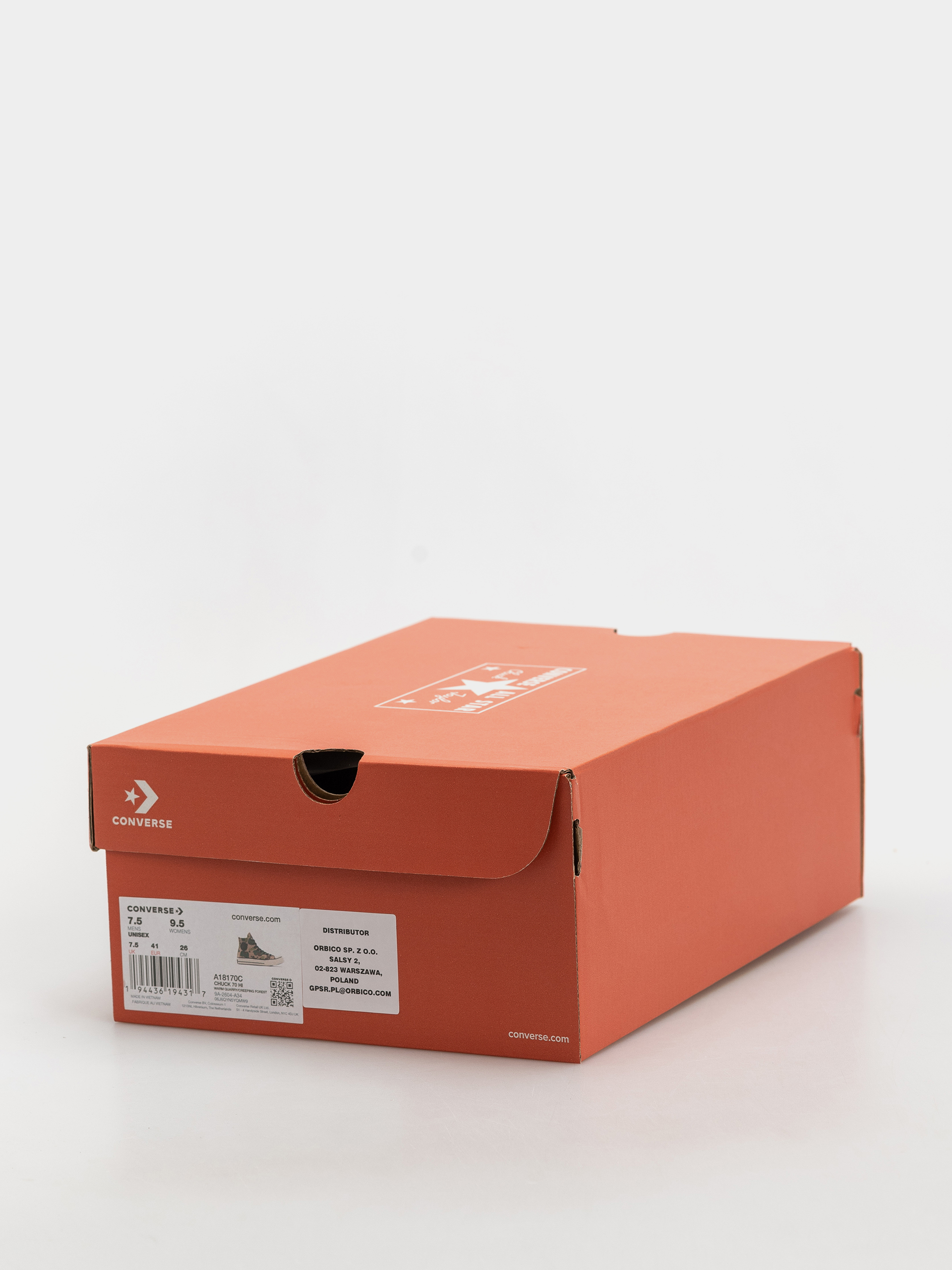 Trampki Converse Chuck 70 Hi (warm quarry/creeping forest)
