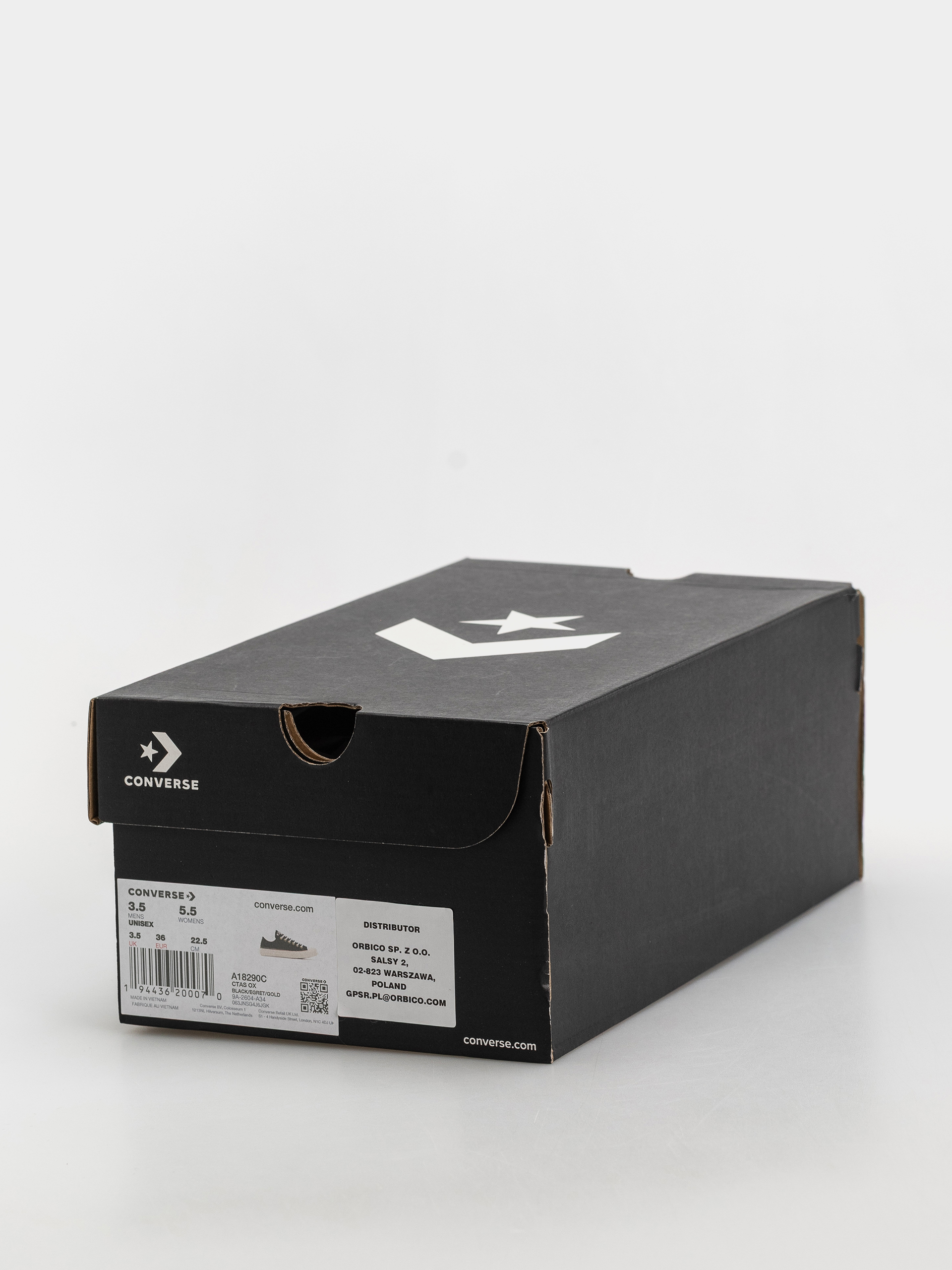 Trampki Converse Chuck Taylor All Star Ox Wmn (black/egret/gold)