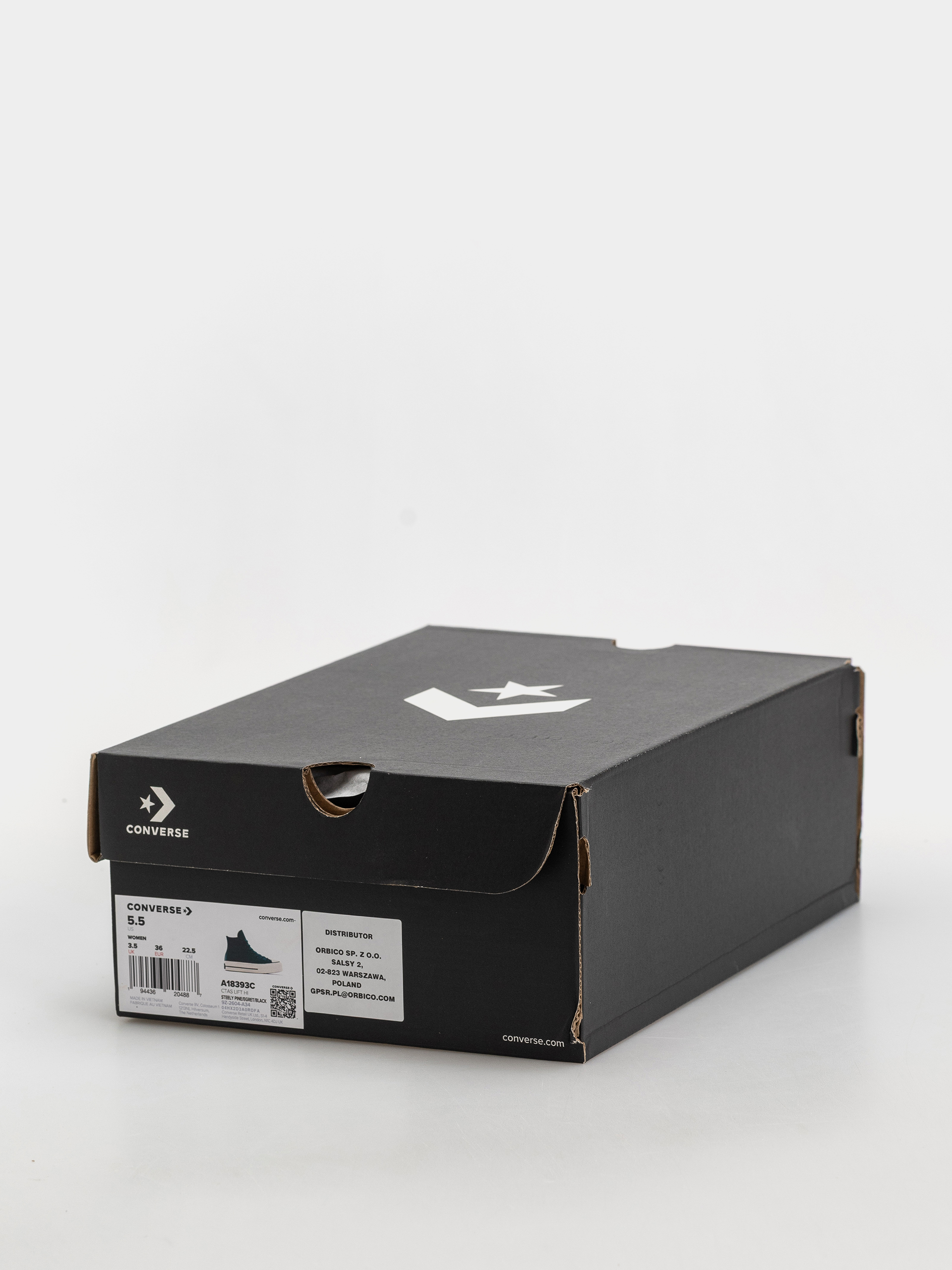 Trampki Converse Chuck Taylor All Star Lift Hi Wmn (steely pine/egret/black)