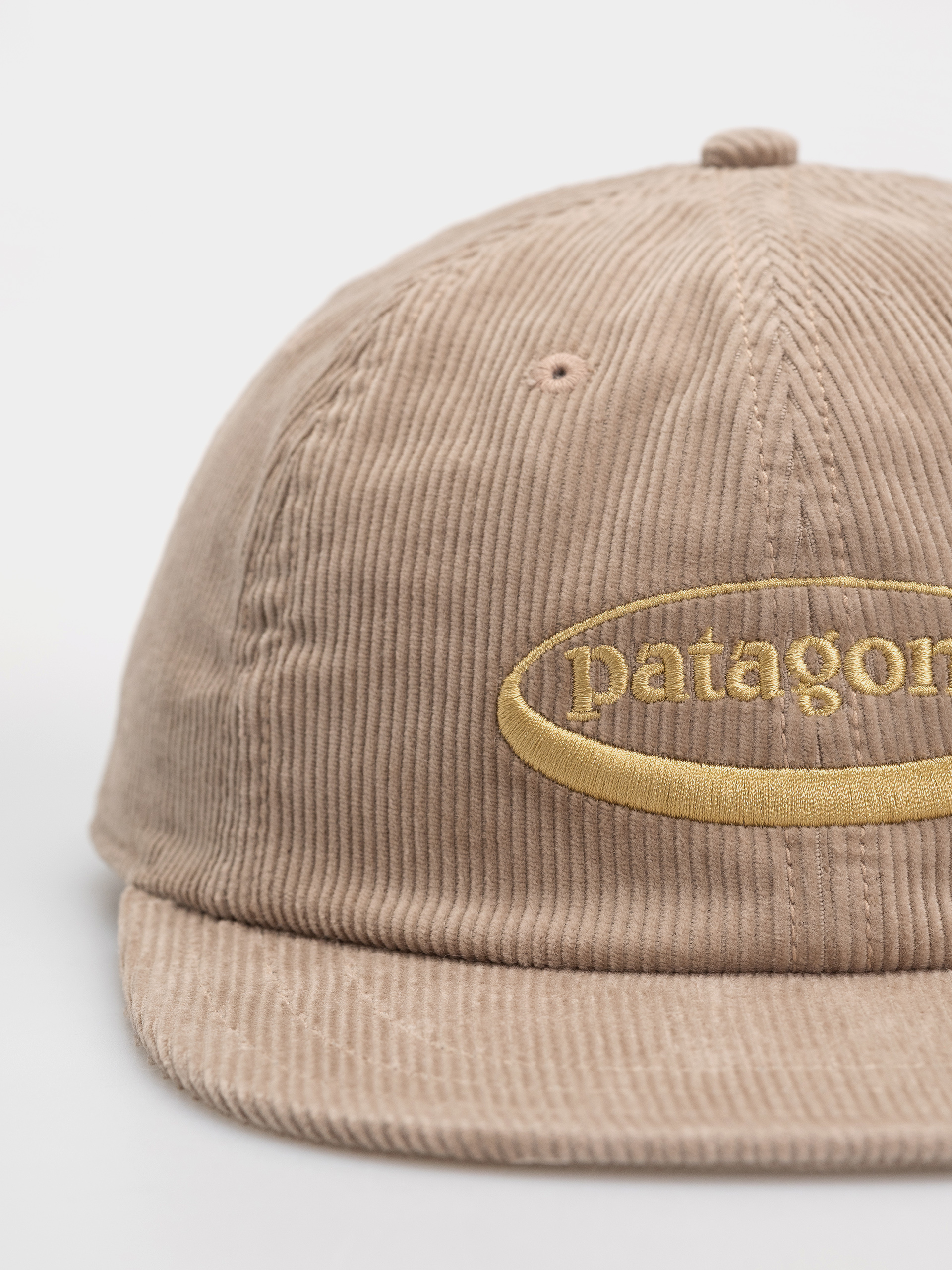 Czapka z daszkiem Patagonia Corduroy (95 oval logo seabird grey)