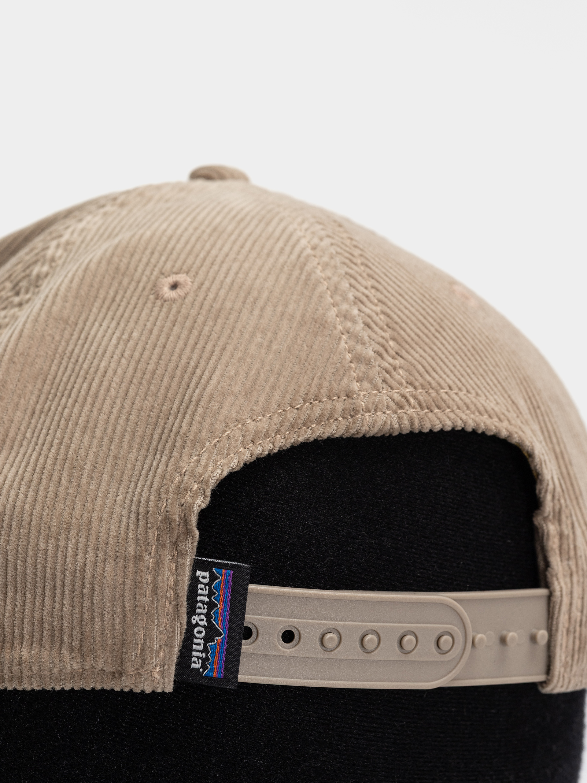 Czapka z daszkiem Patagonia Corduroy (95 oval logo seabird grey)