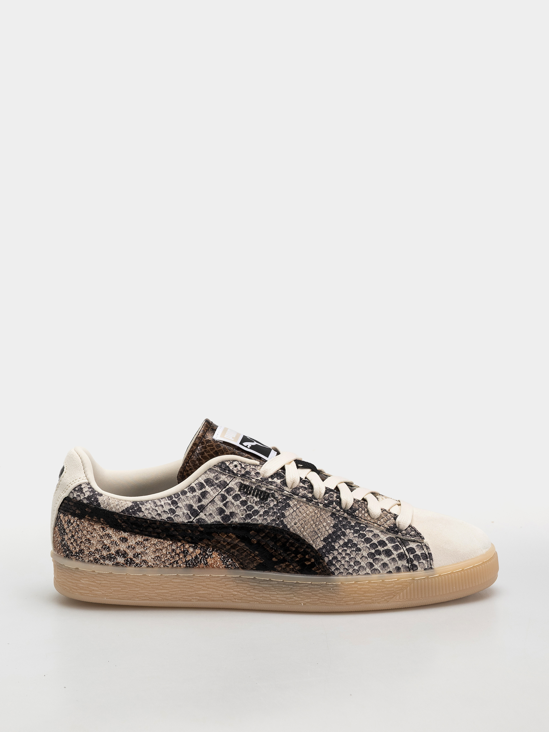 Buty Puma Suede Snake (frosted ivory/puma black)