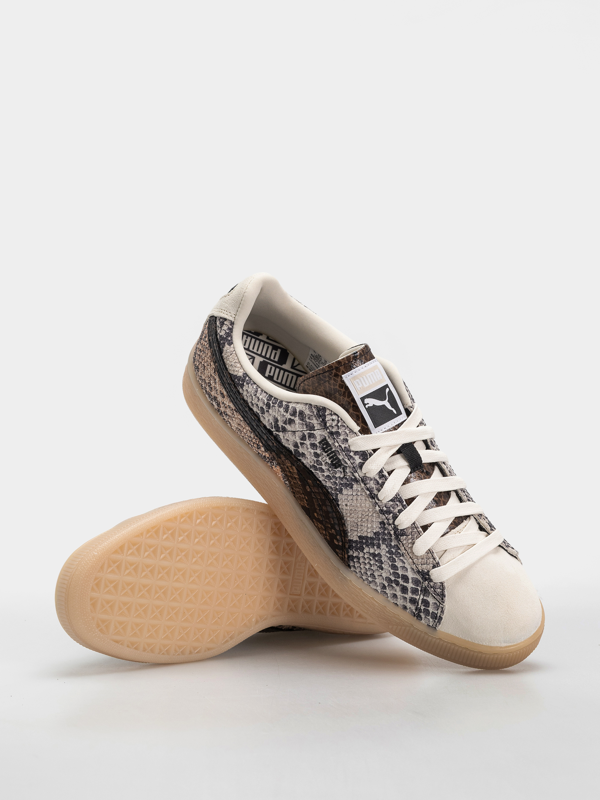Buty Puma Suede Snake (frosted ivory/puma black)