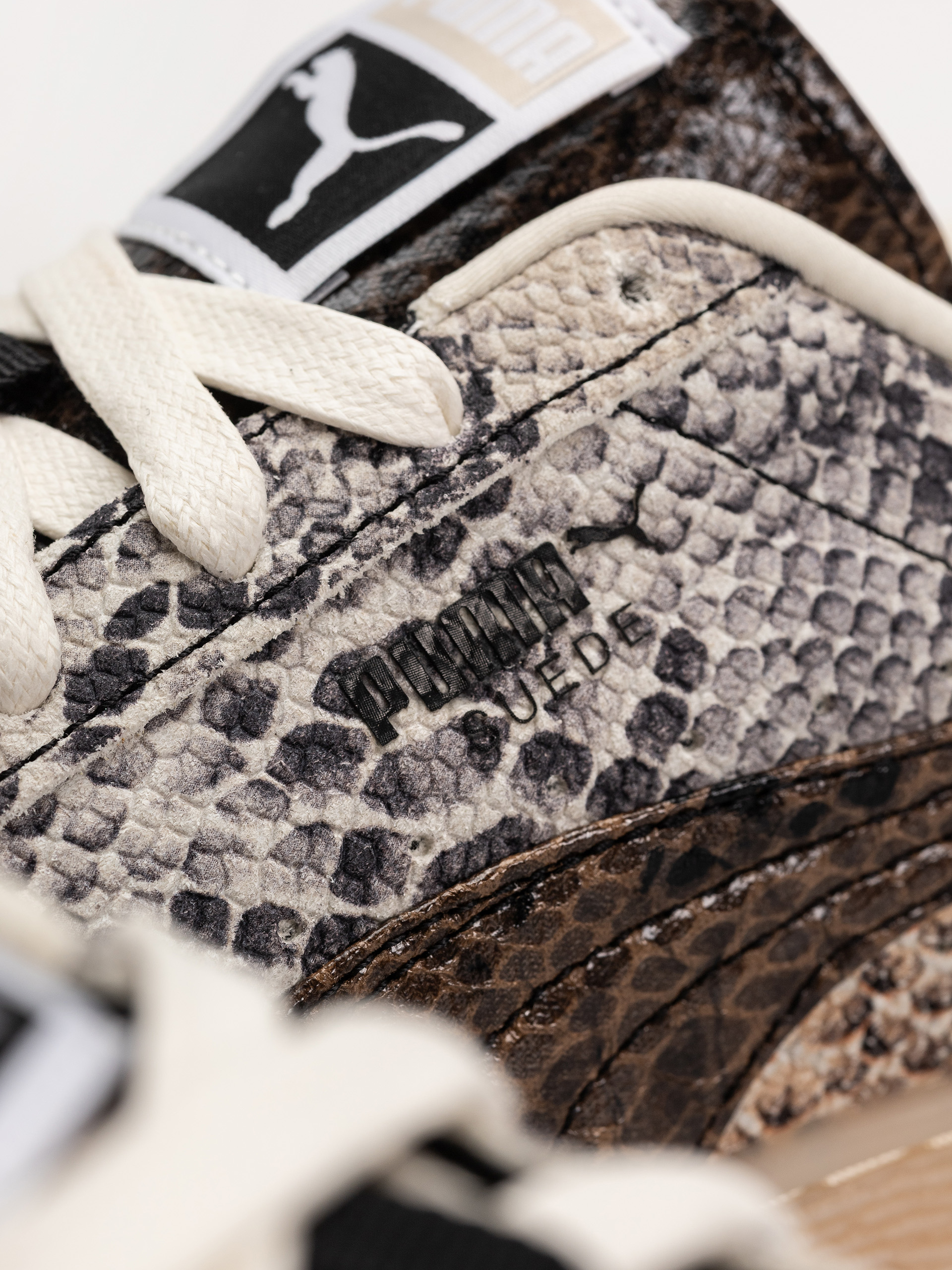 Buty Puma Suede Snake (frosted ivory/puma black)