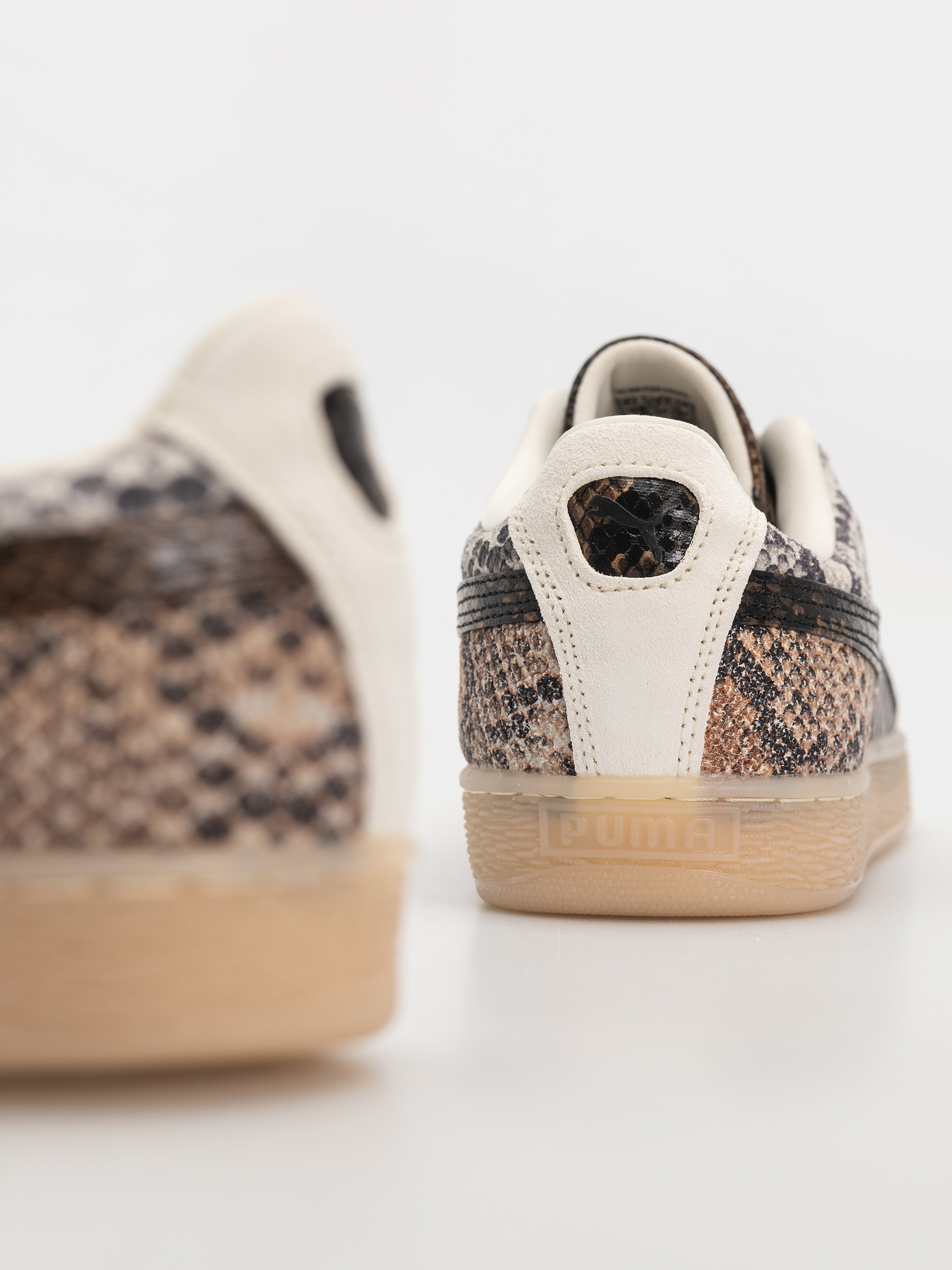 Buty Puma Suede Snake (frosted ivory/puma black)