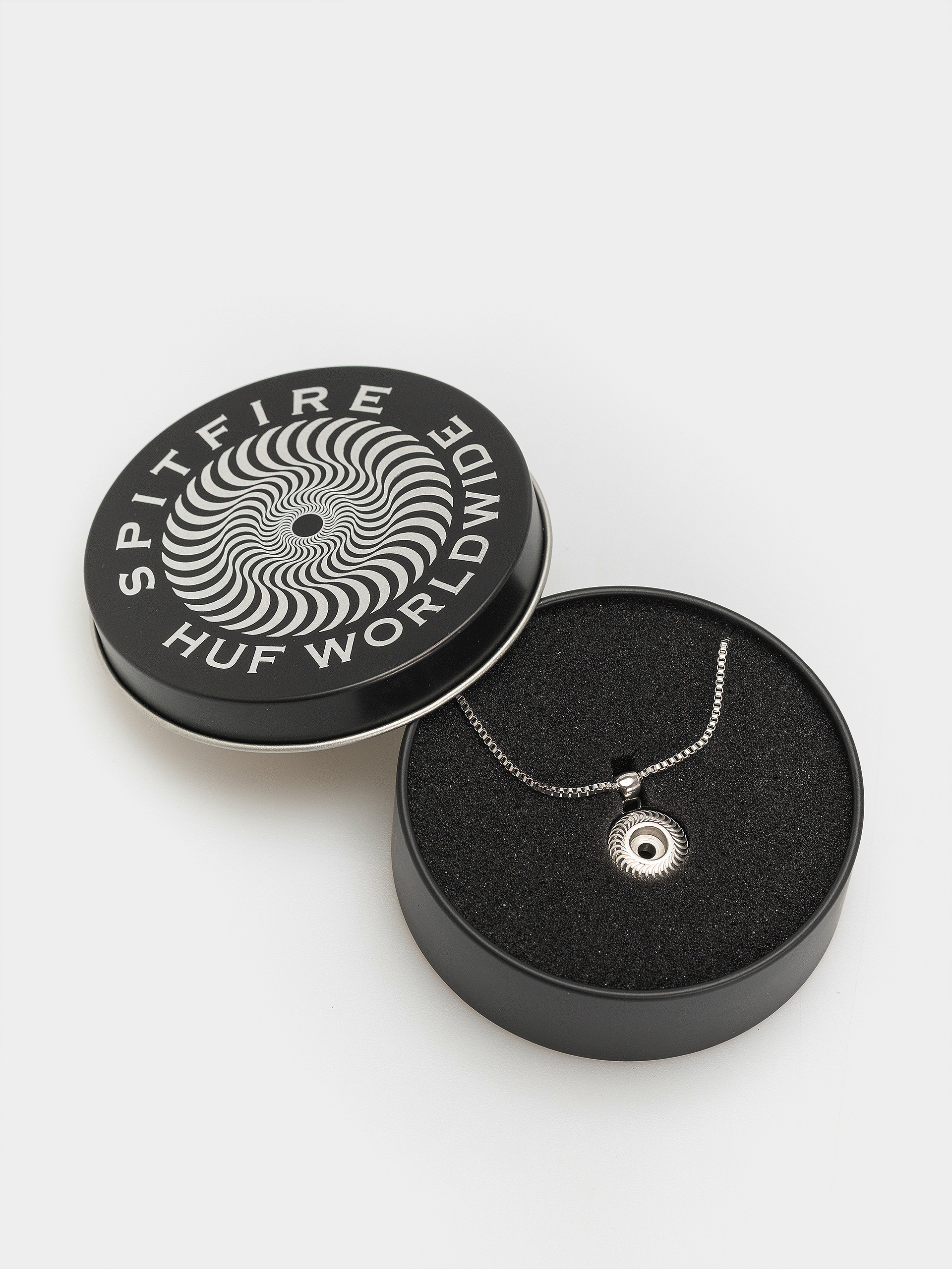 Naszyjnik HUF X Spitfire Classic Pendant (silver)