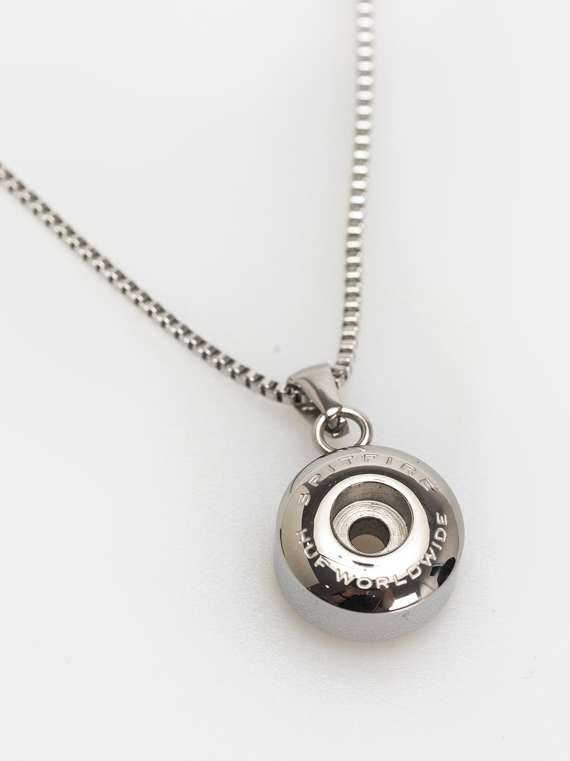 Naszyjnik HUF X Spitfire Classic Pendant (silver)