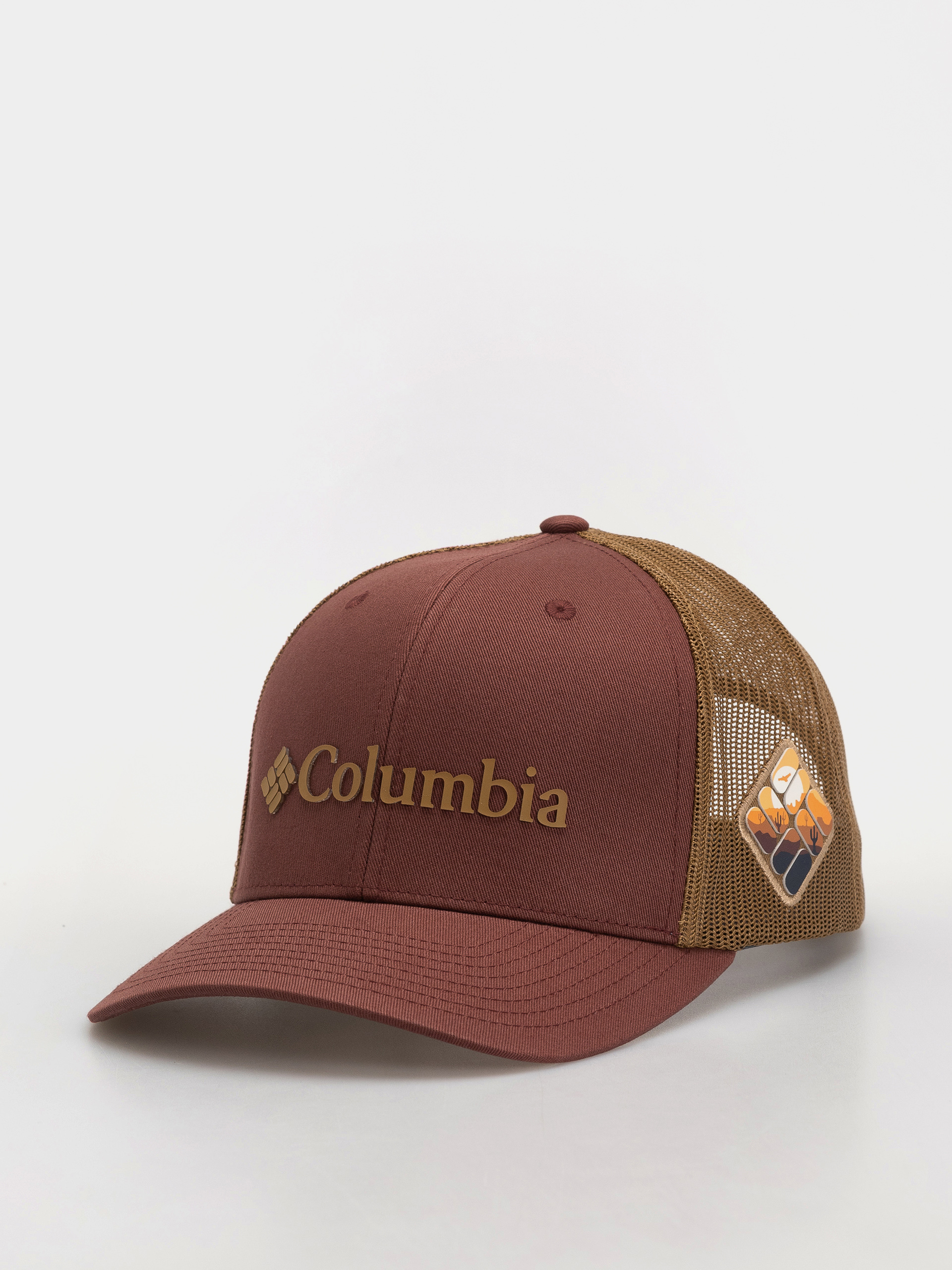 Czapka z daszkiem Columbia Mesh Snap Back (red rocks/delta)