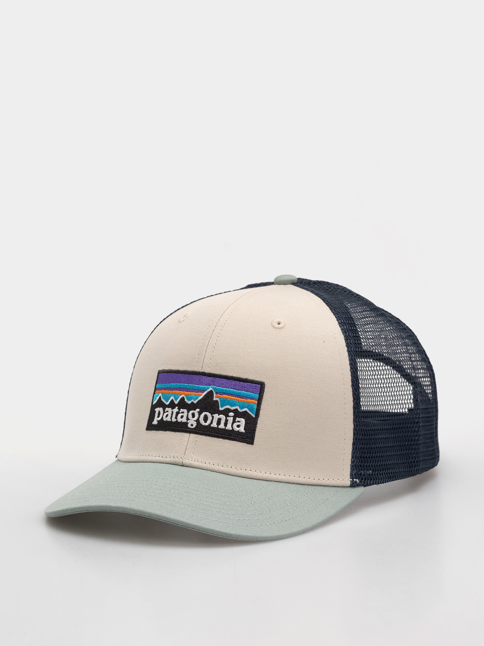 Czapka z daszkiem Patagonia P 6 Logo Trucker (pumice)