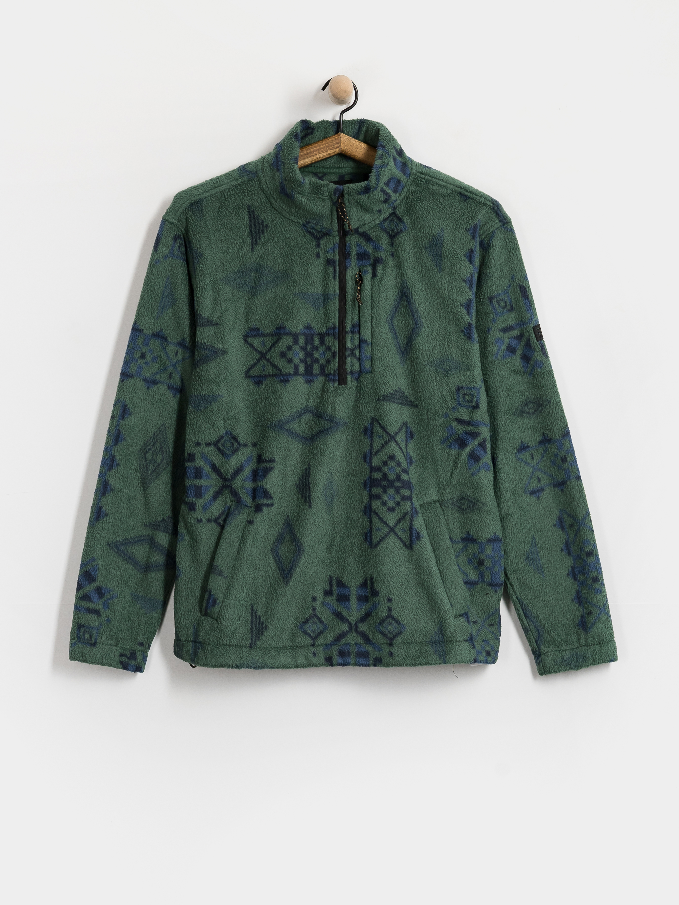 Polar Billabong Boundary Mock Neck (smoke pine)