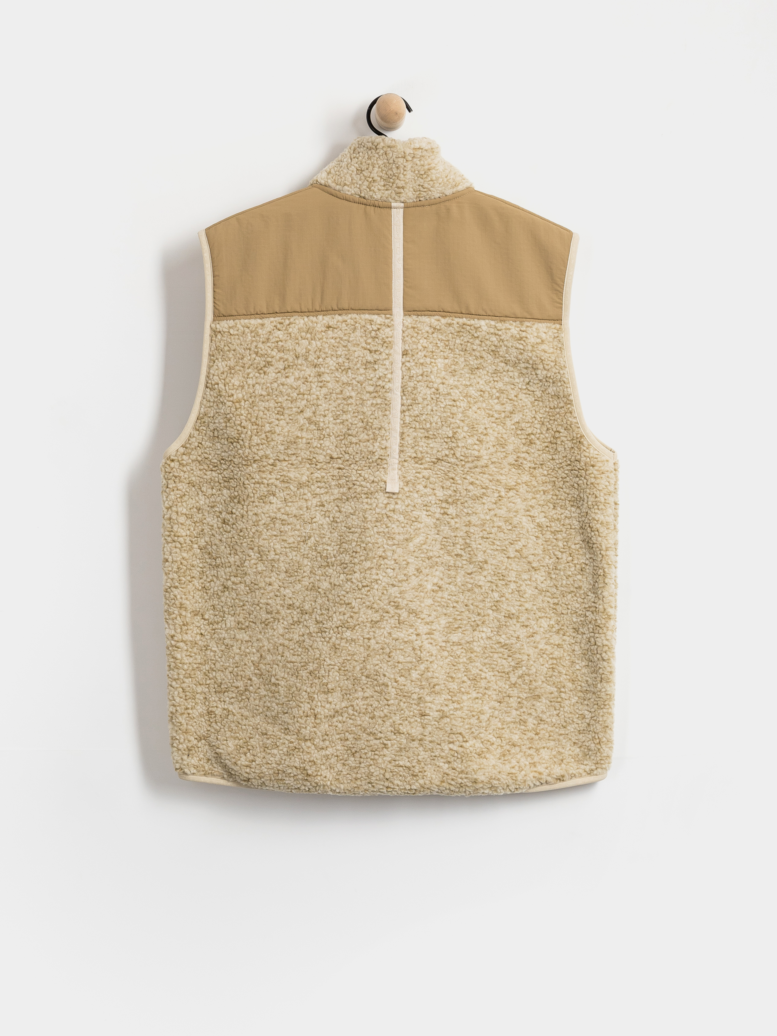Męski Polar Quiksilver Shallow Water Gilet (peyote heather swallow water)