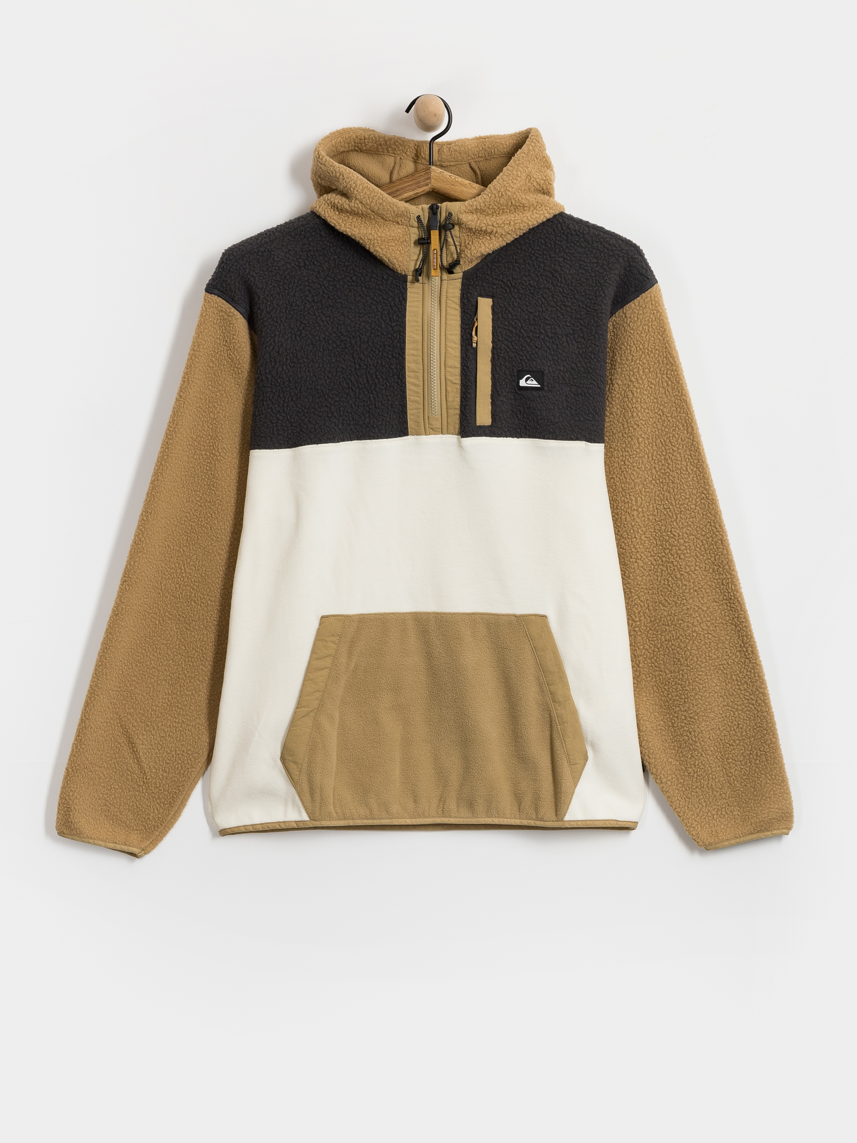 Męski Polar Quiksilver Clean Coast Mix Up Hoody (kelp)