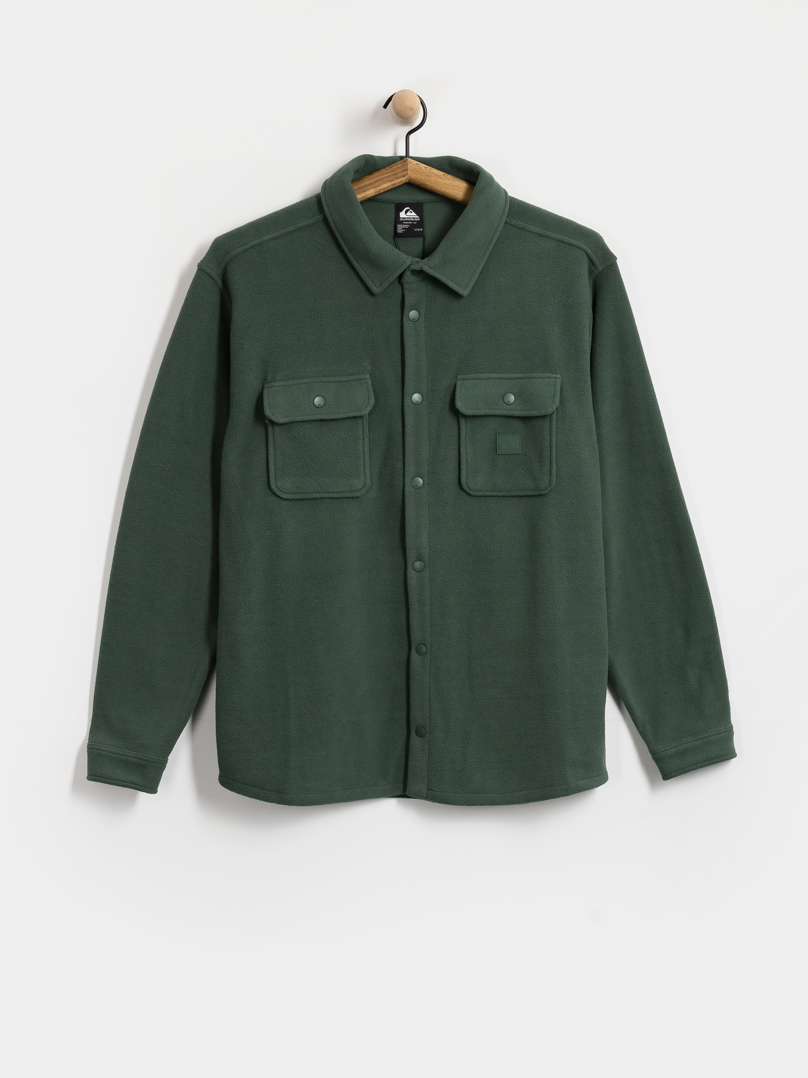 Męski Polar Quiksilver Venture Polar Fleece Shirt (forest)