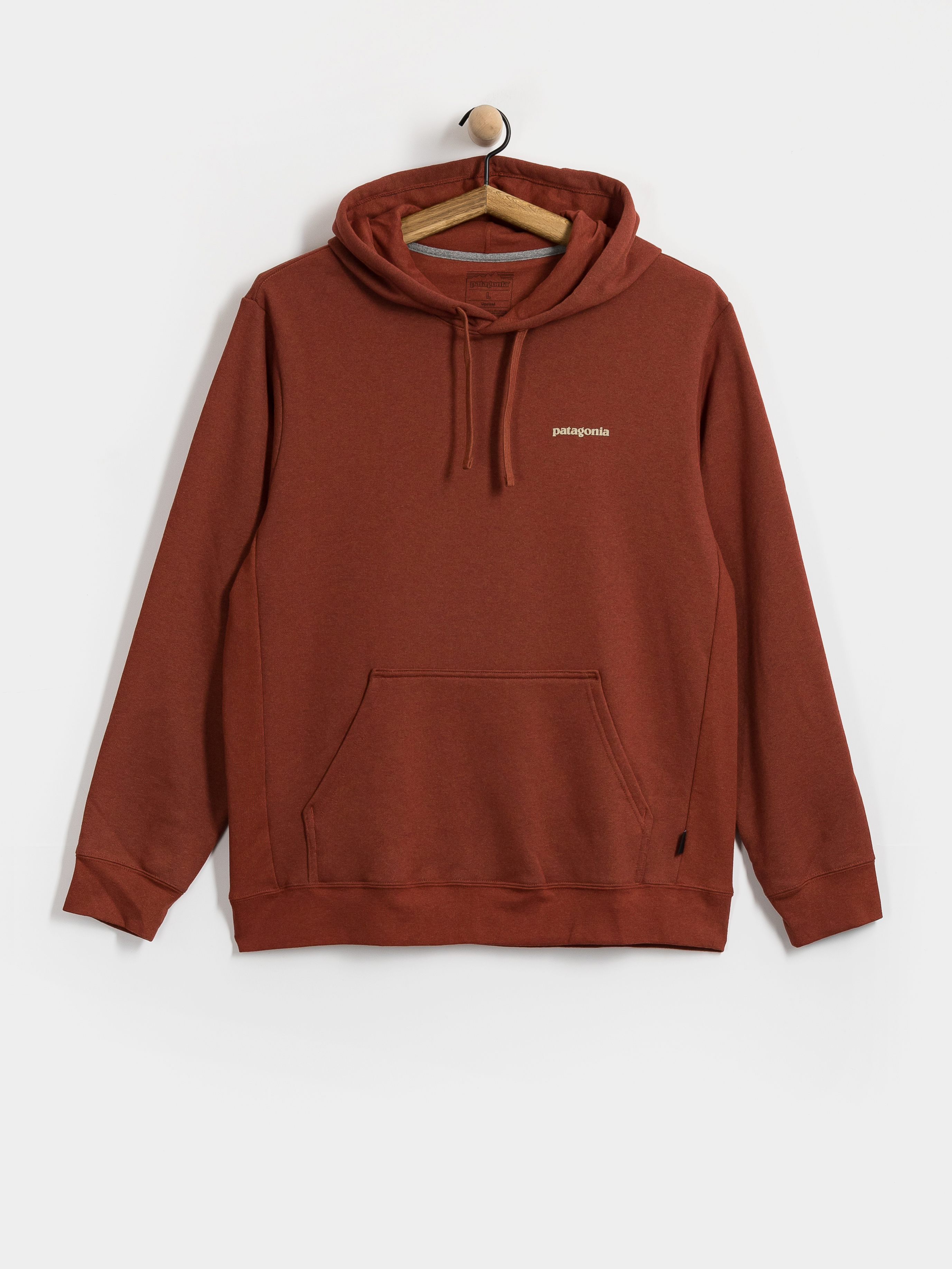 Bluza z kapturem Patagonia Boardshort Logo Uprisal HD (rusty red)