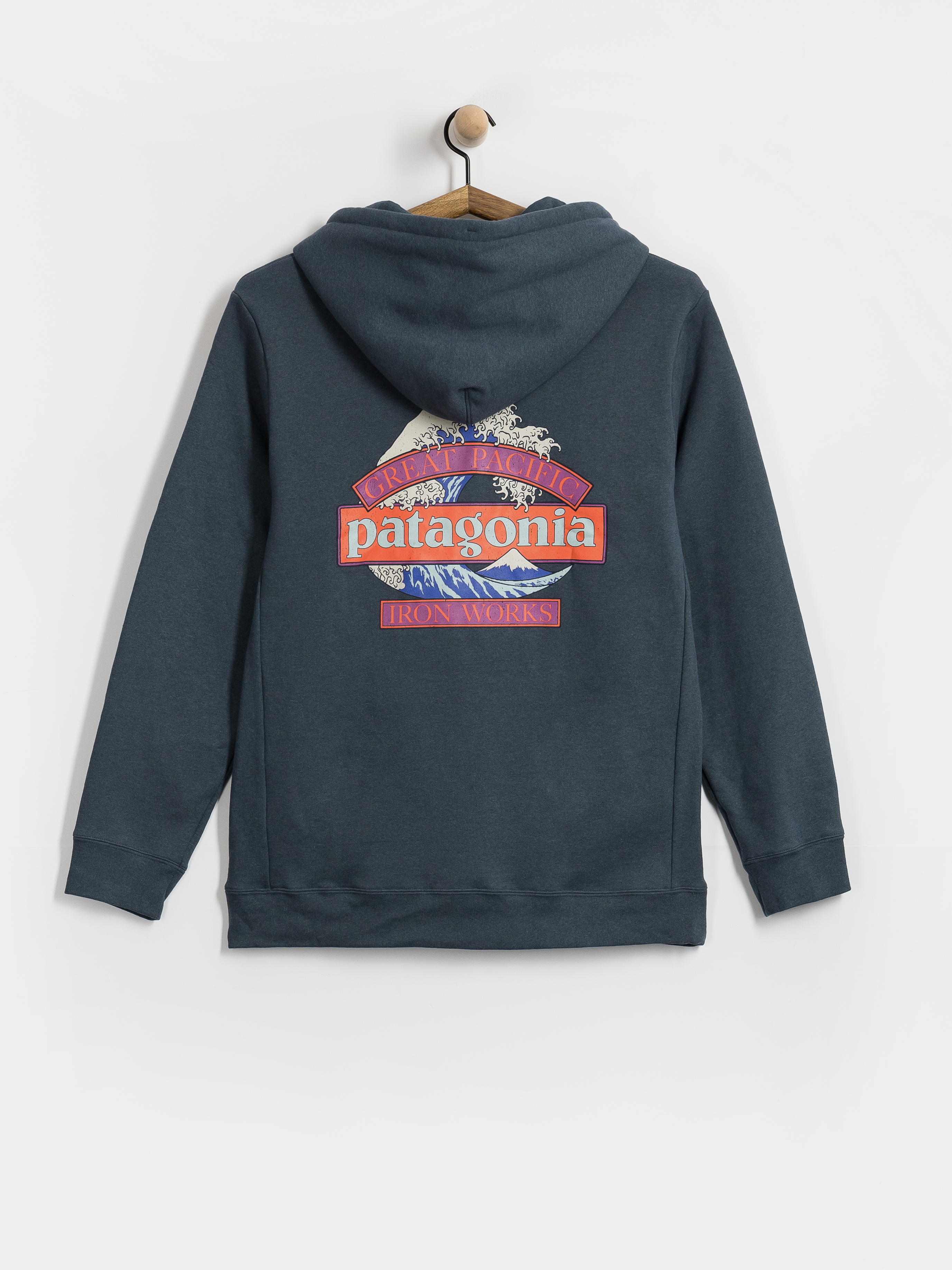 Bluza z kapturem Patagonia Great Waves Uprisal HD (summit blue)