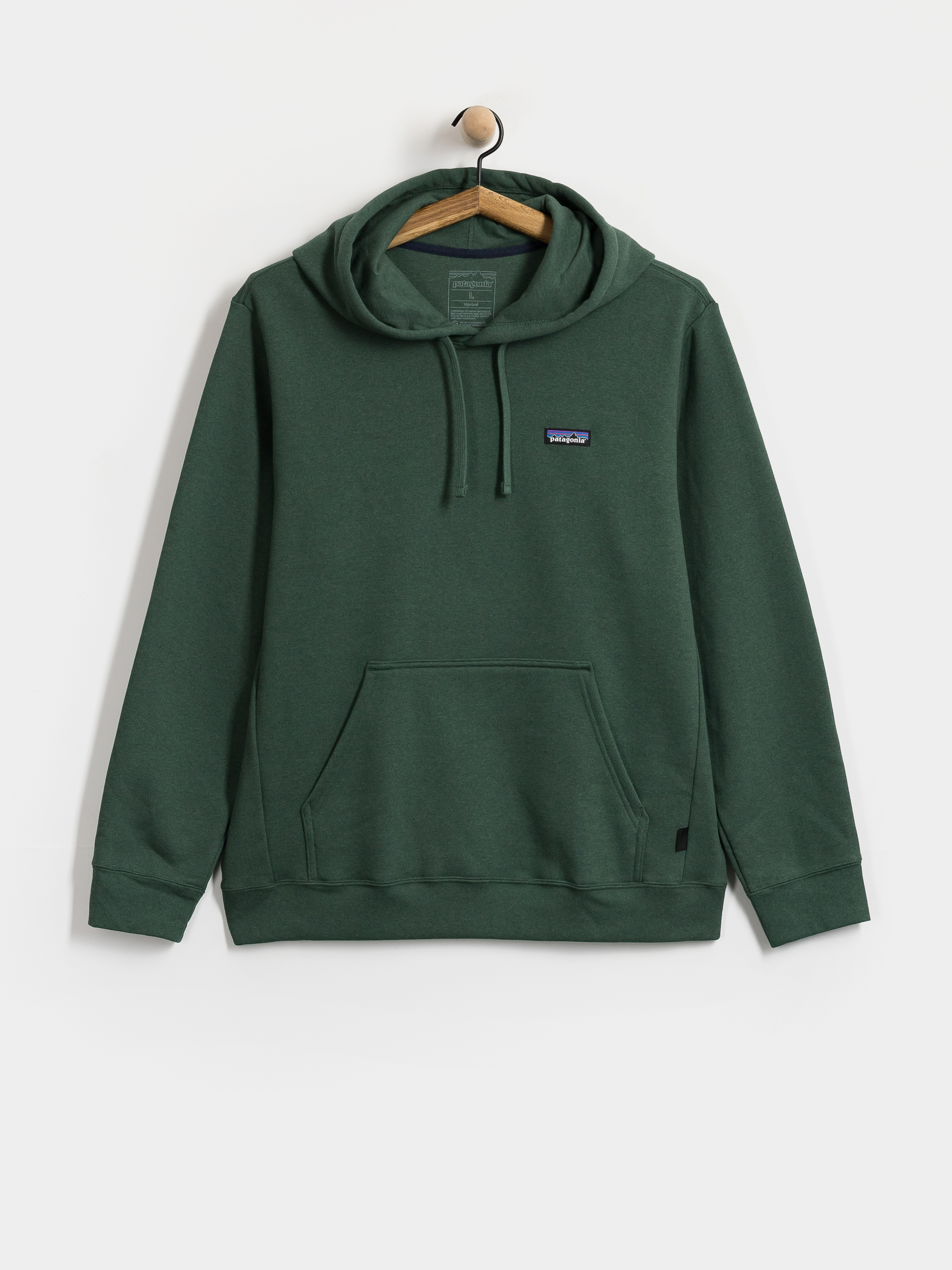 Bluza z kapturem Patagonia P 6 Label Uprisal HD (canopy green)