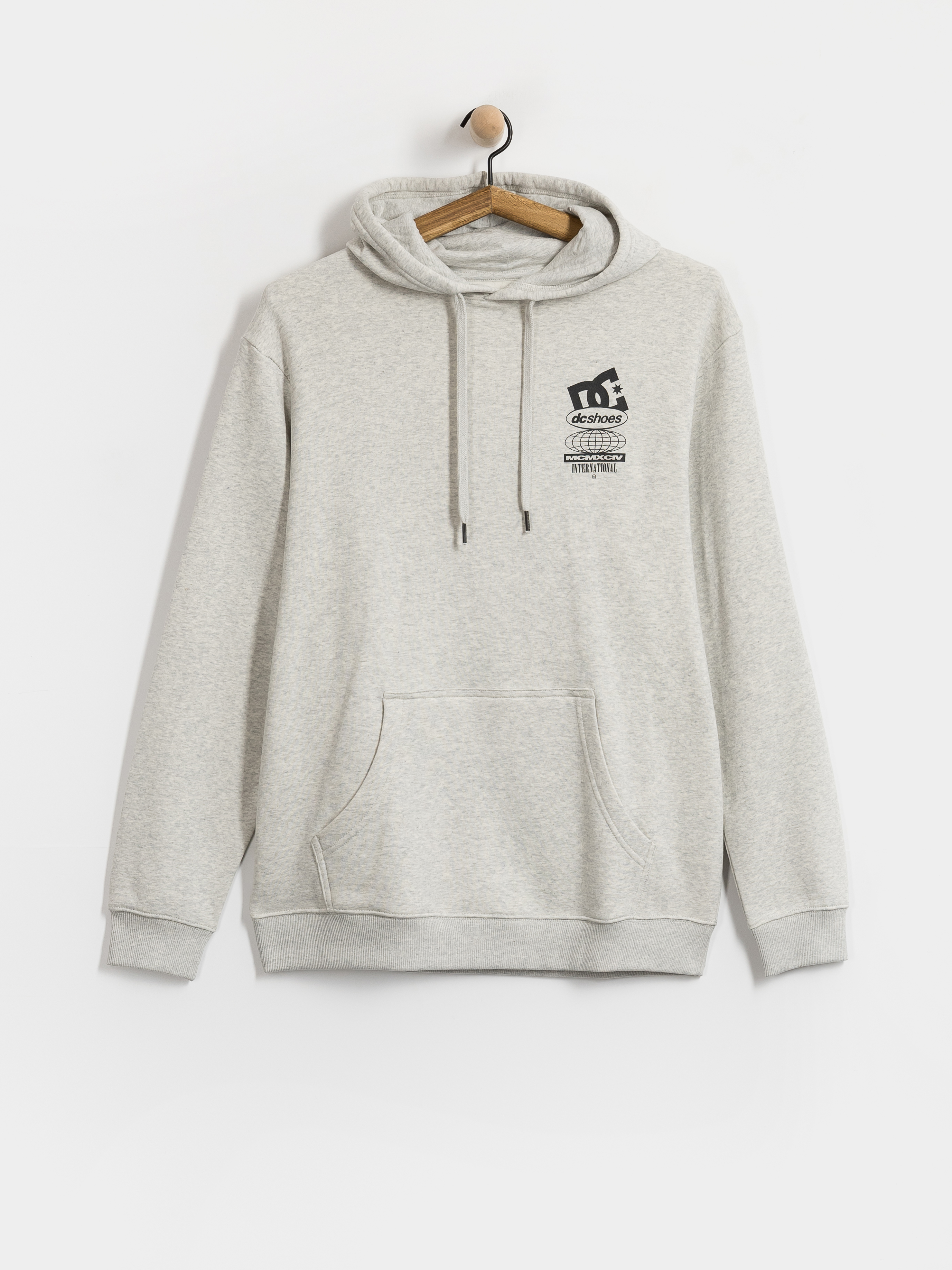 Bluza z kapturem DC Sport Stack HD (light heather grey)