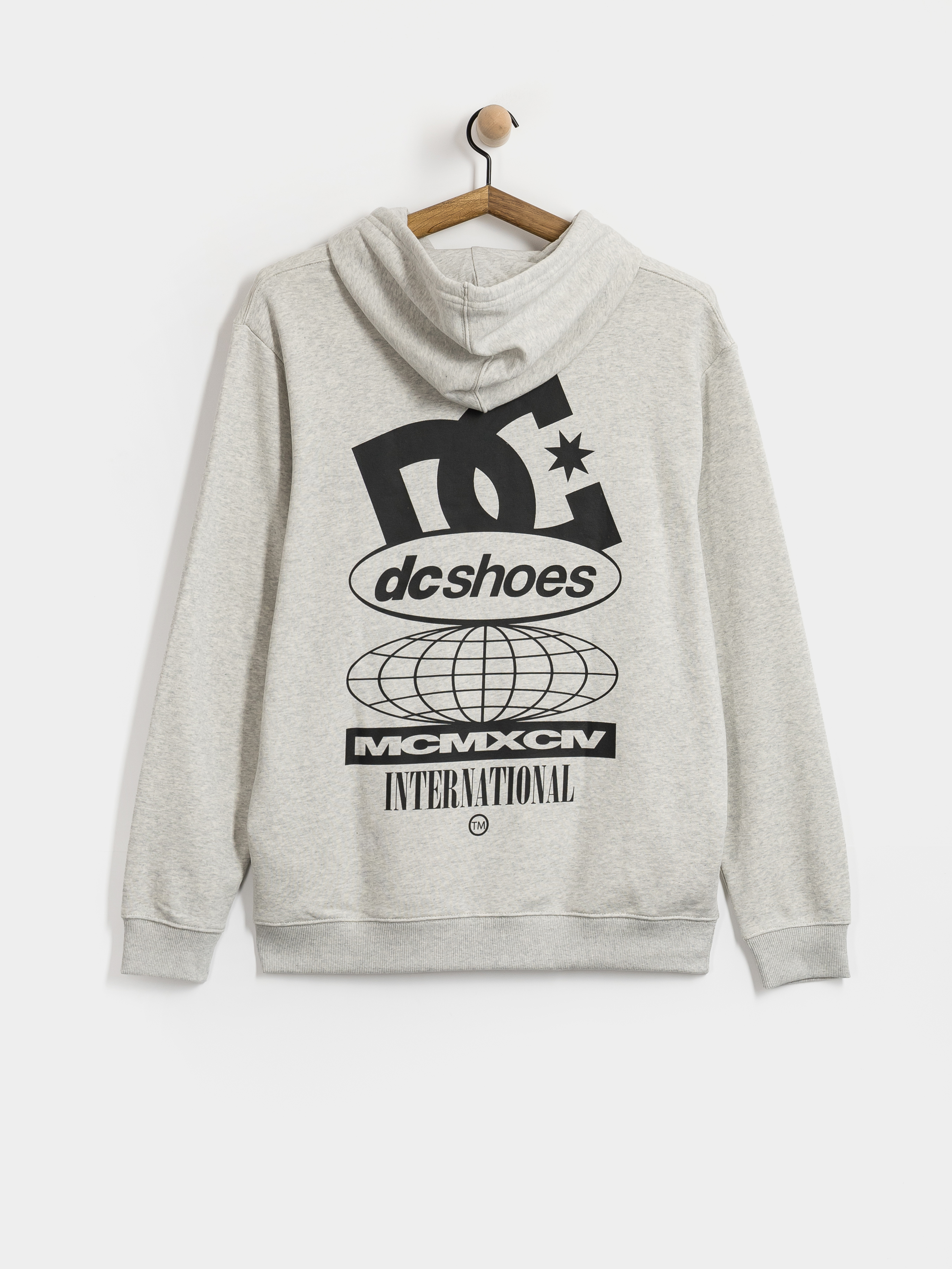 Bluza z kapturem DC Sport Stack HD (light heather grey)