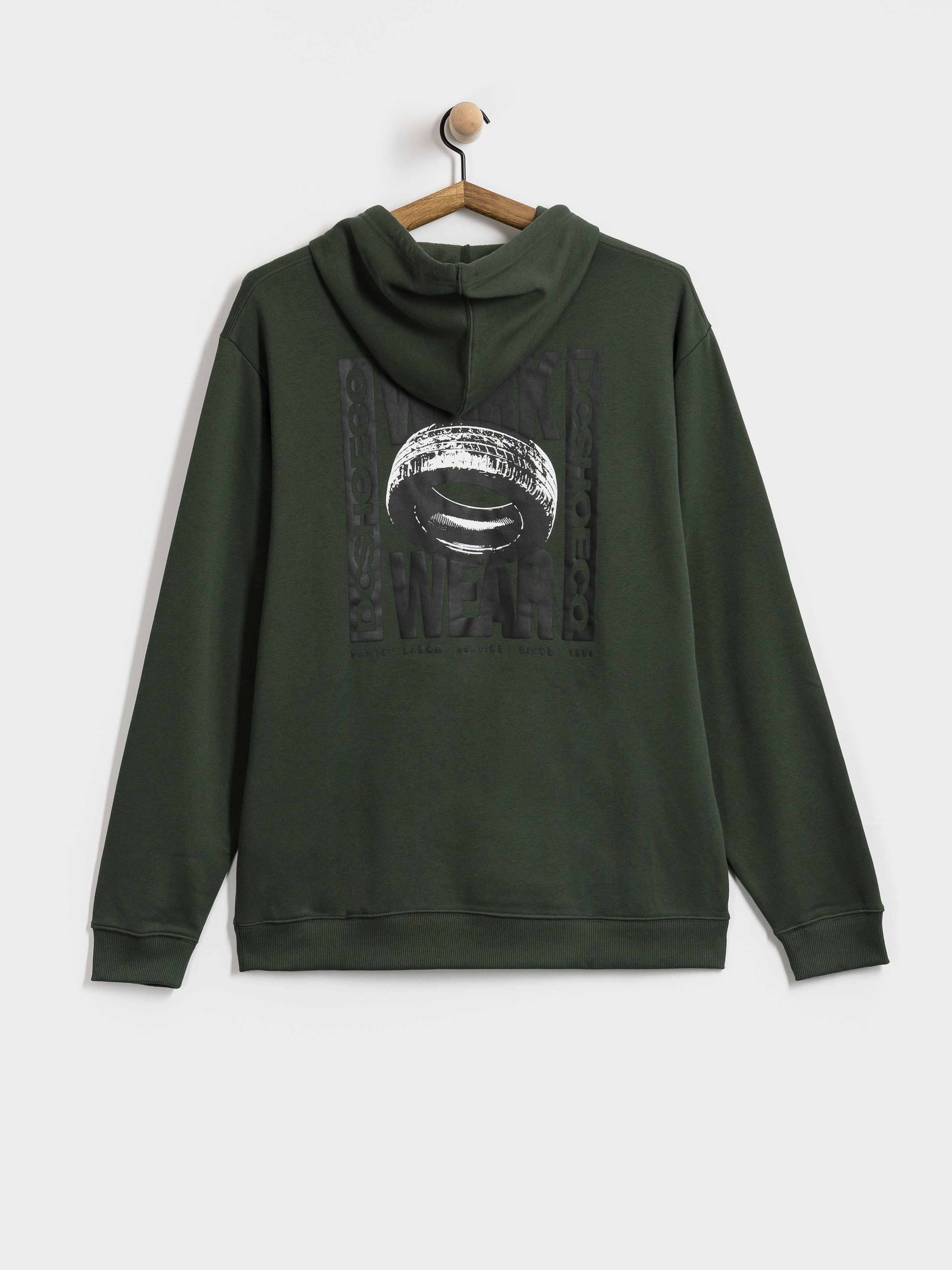 Bluza z kapturem DC Tire Job HD (deep forest)