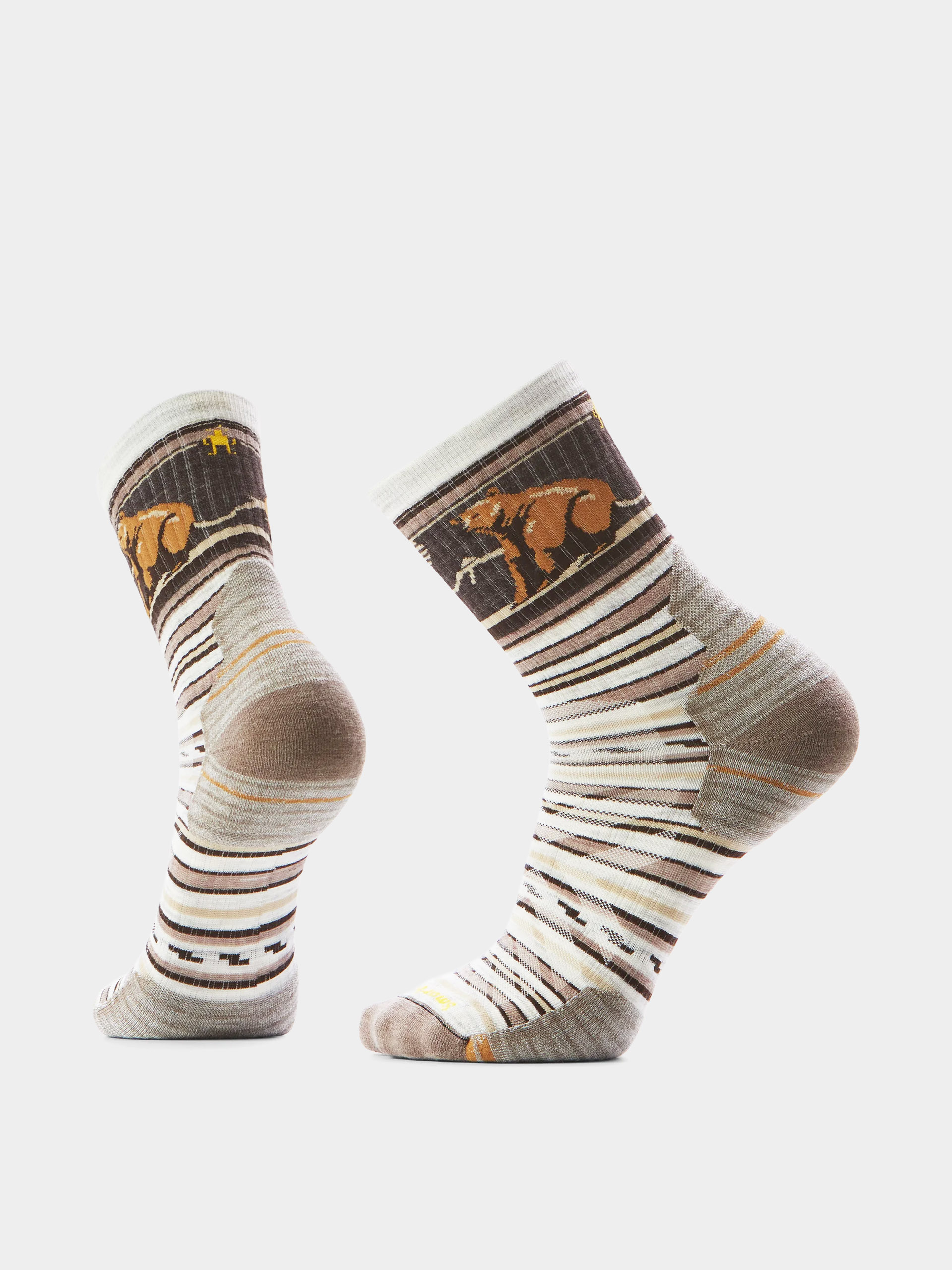 Skarpetki Smartwool Hike Targeted Cushion Bear Stripe Mid