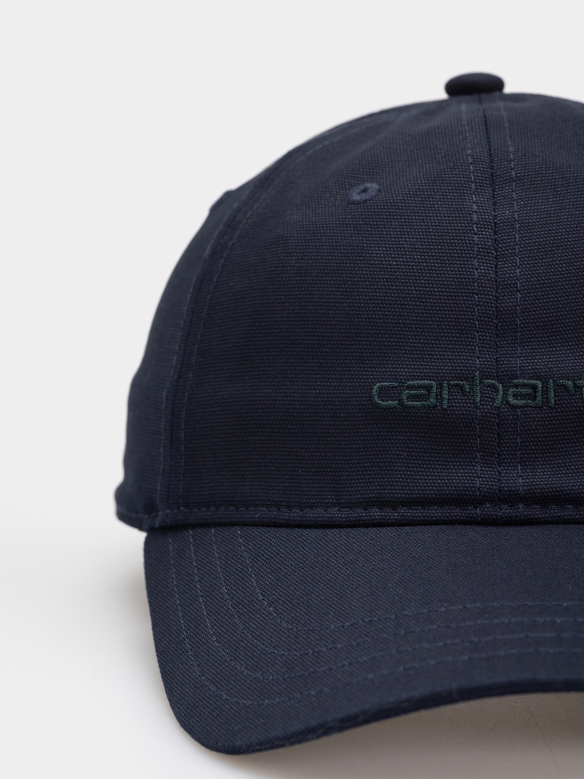 Czapka z daszkiem Carhartt WIP Canvas Script (dark navy/dark scarab)
