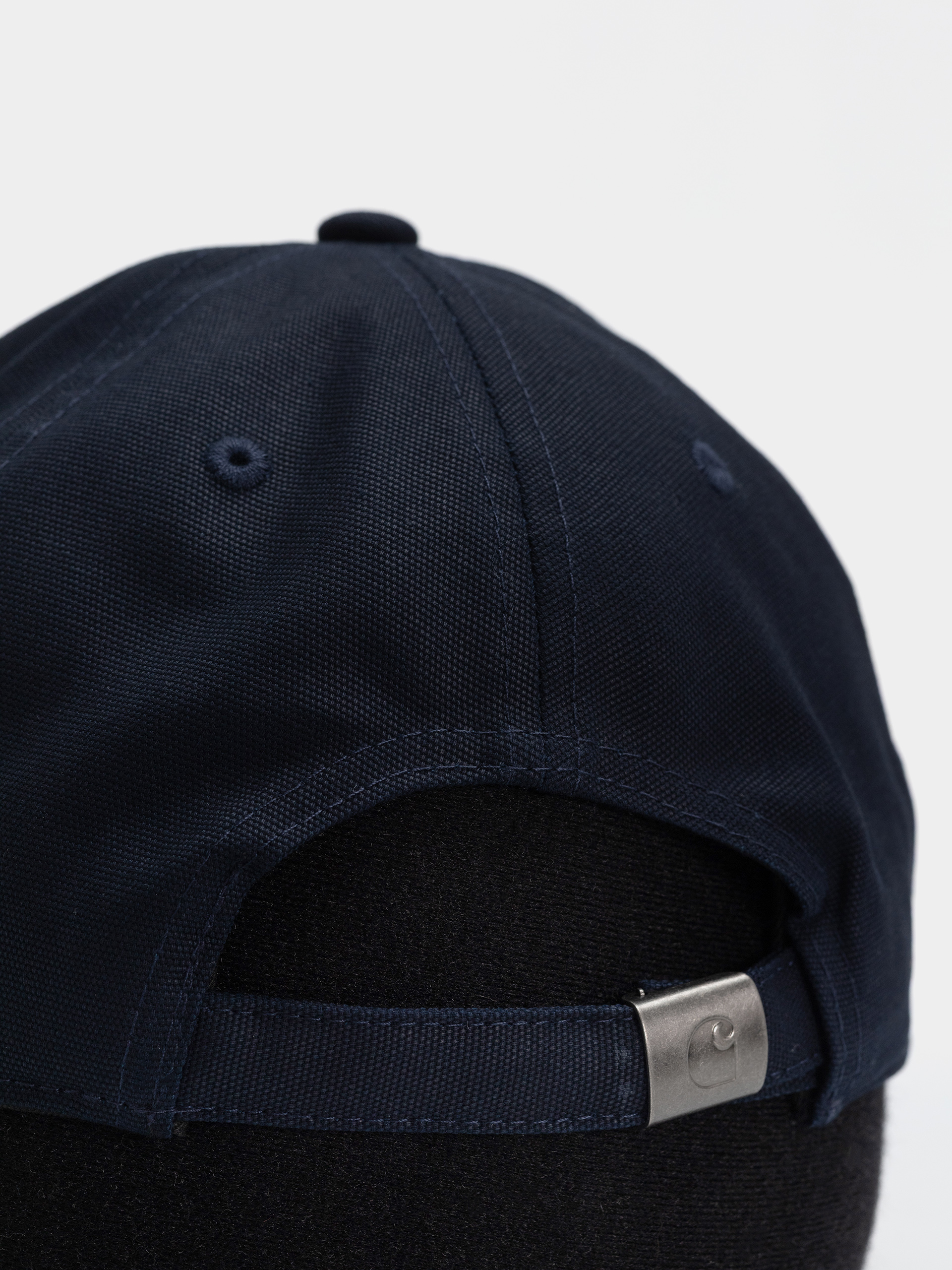 Czapka z daszkiem Carhartt WIP Canvas Script (dark navy/dark scarab)