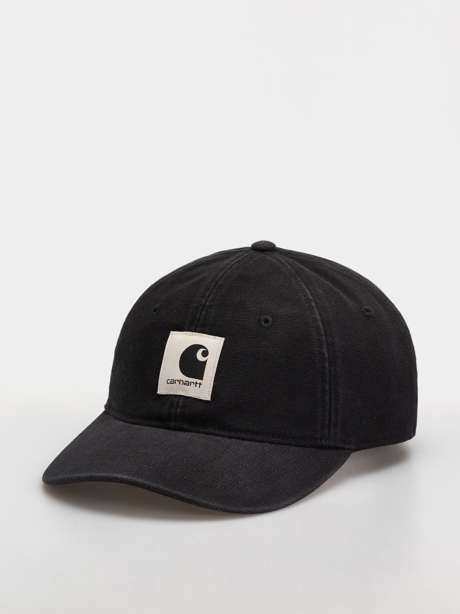 Czapka z daszkiem Carhartt WIP Canvas (black/stone washed)