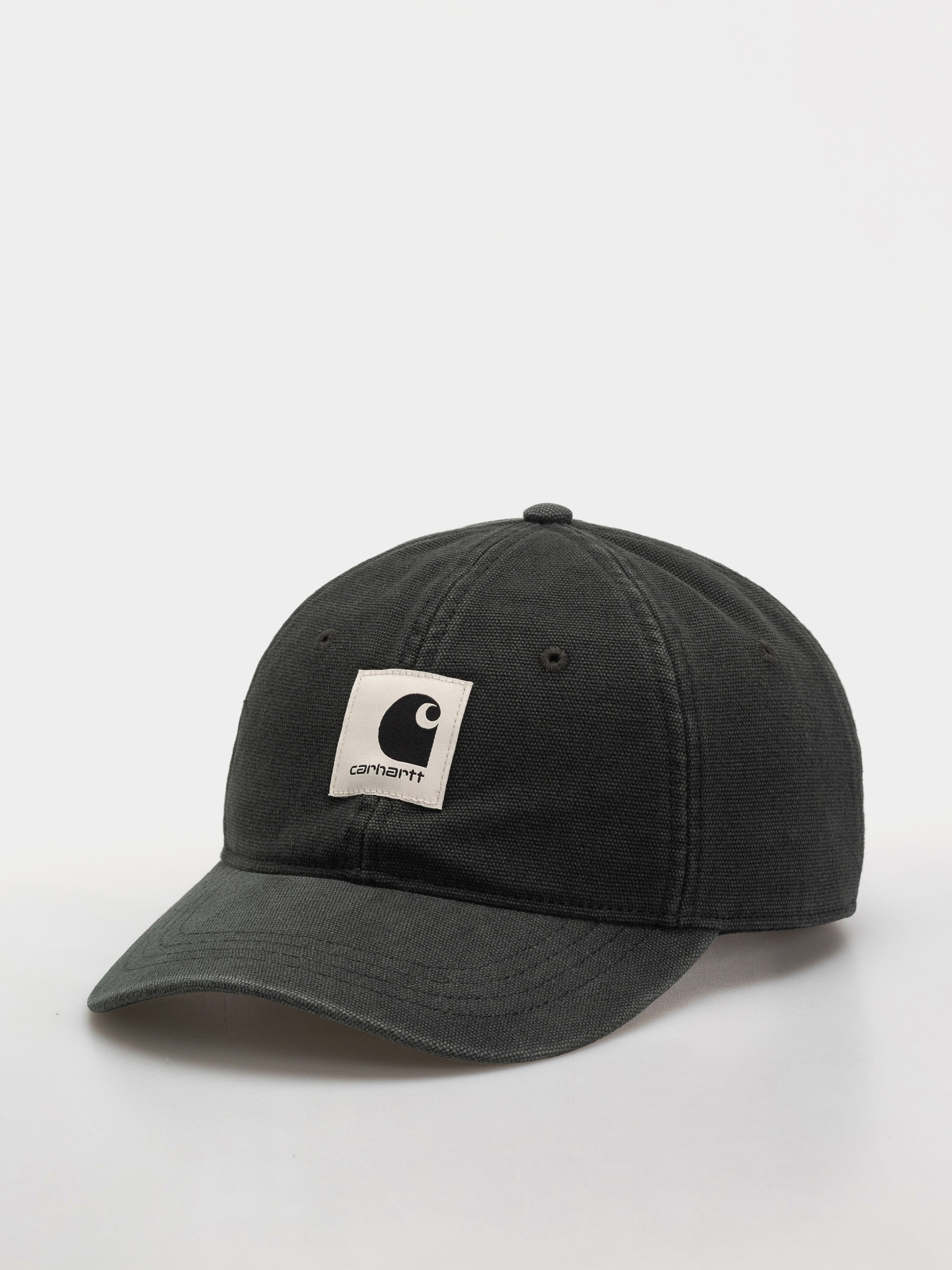 Czapka z daszkiem Carhartt WIP Canvas (raven/stone washed)