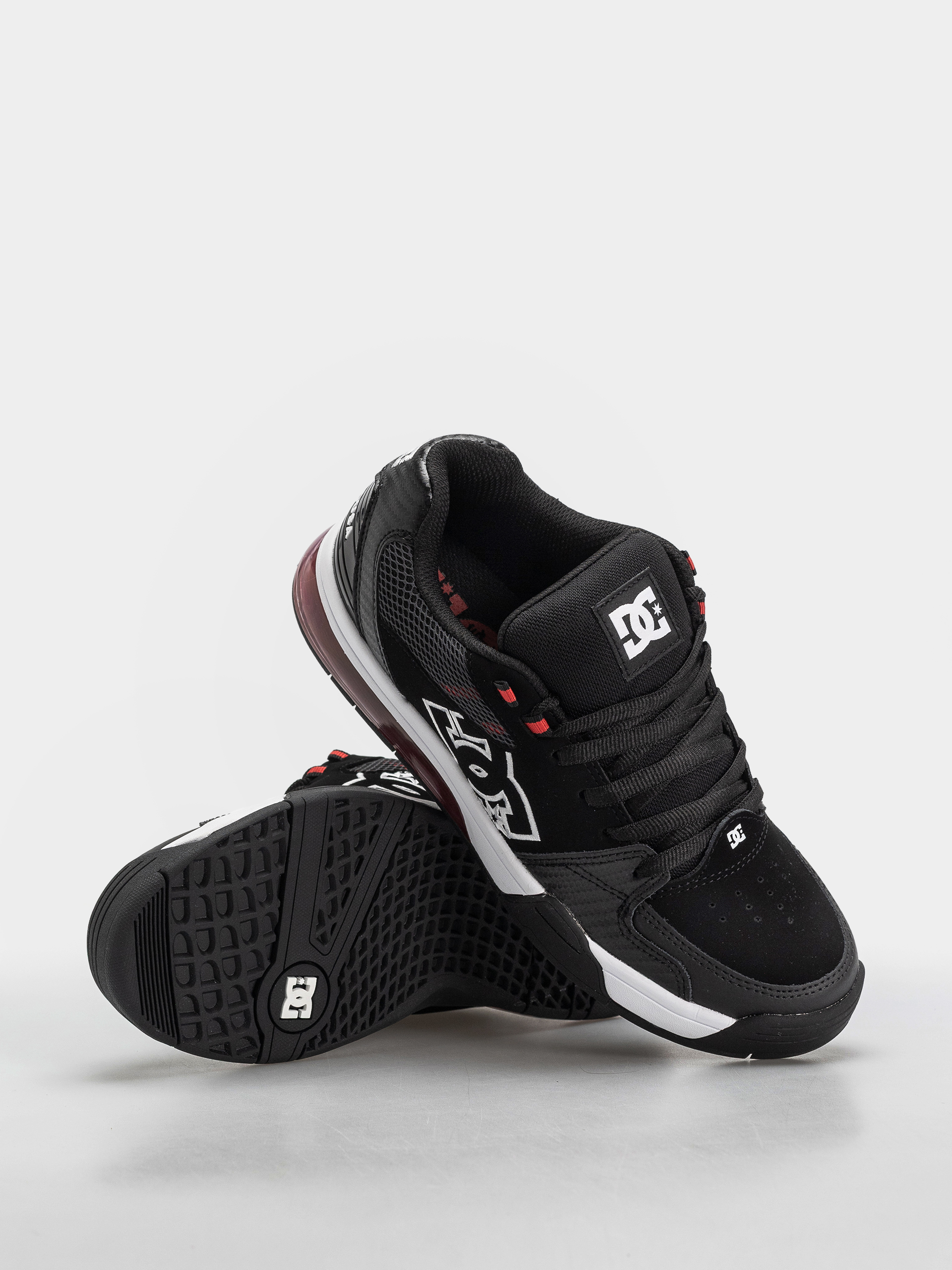 Buty DC Versatile (black/white/athletic red)