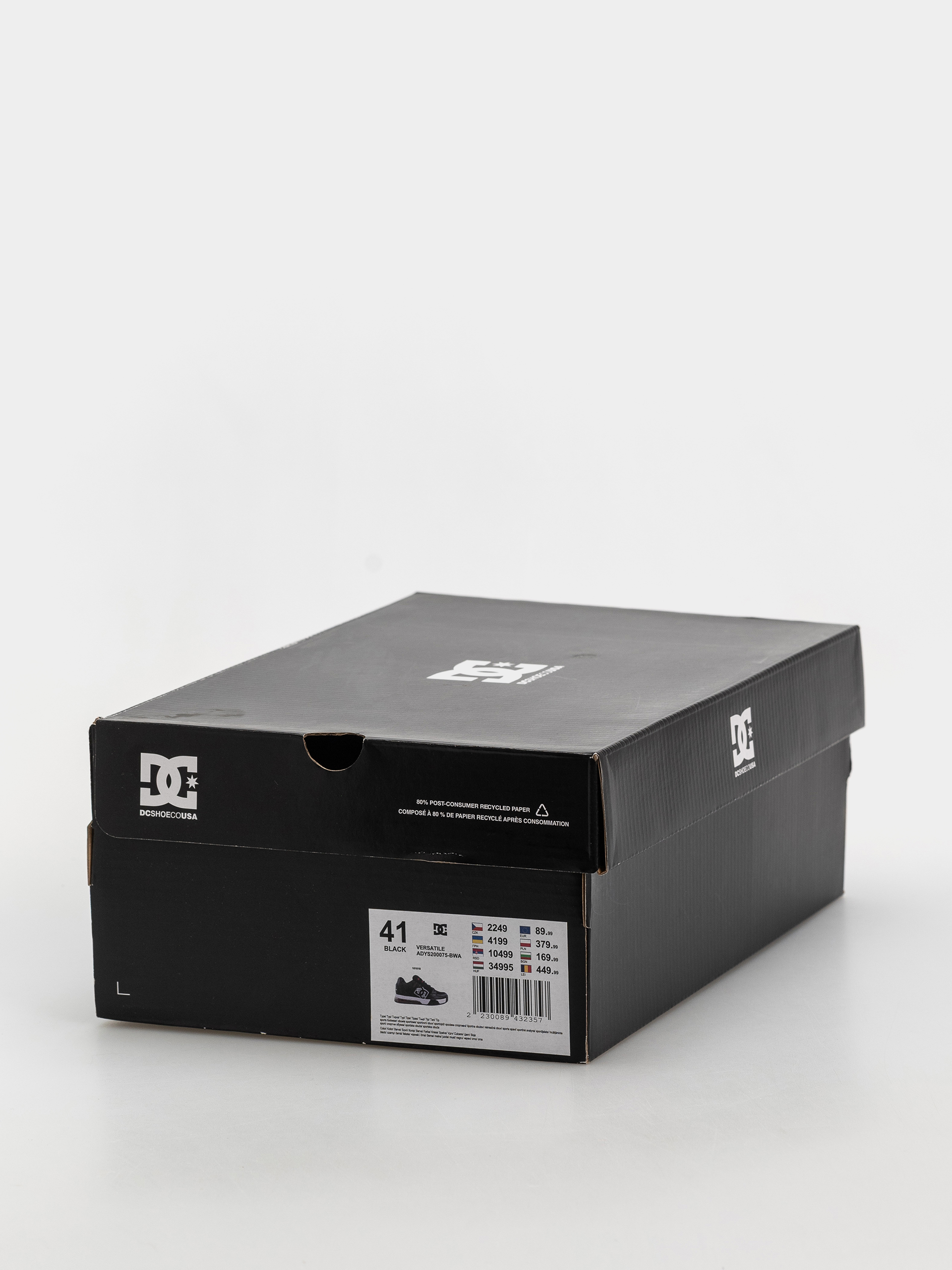 Buty DC Versatile (black/white/athletic red)