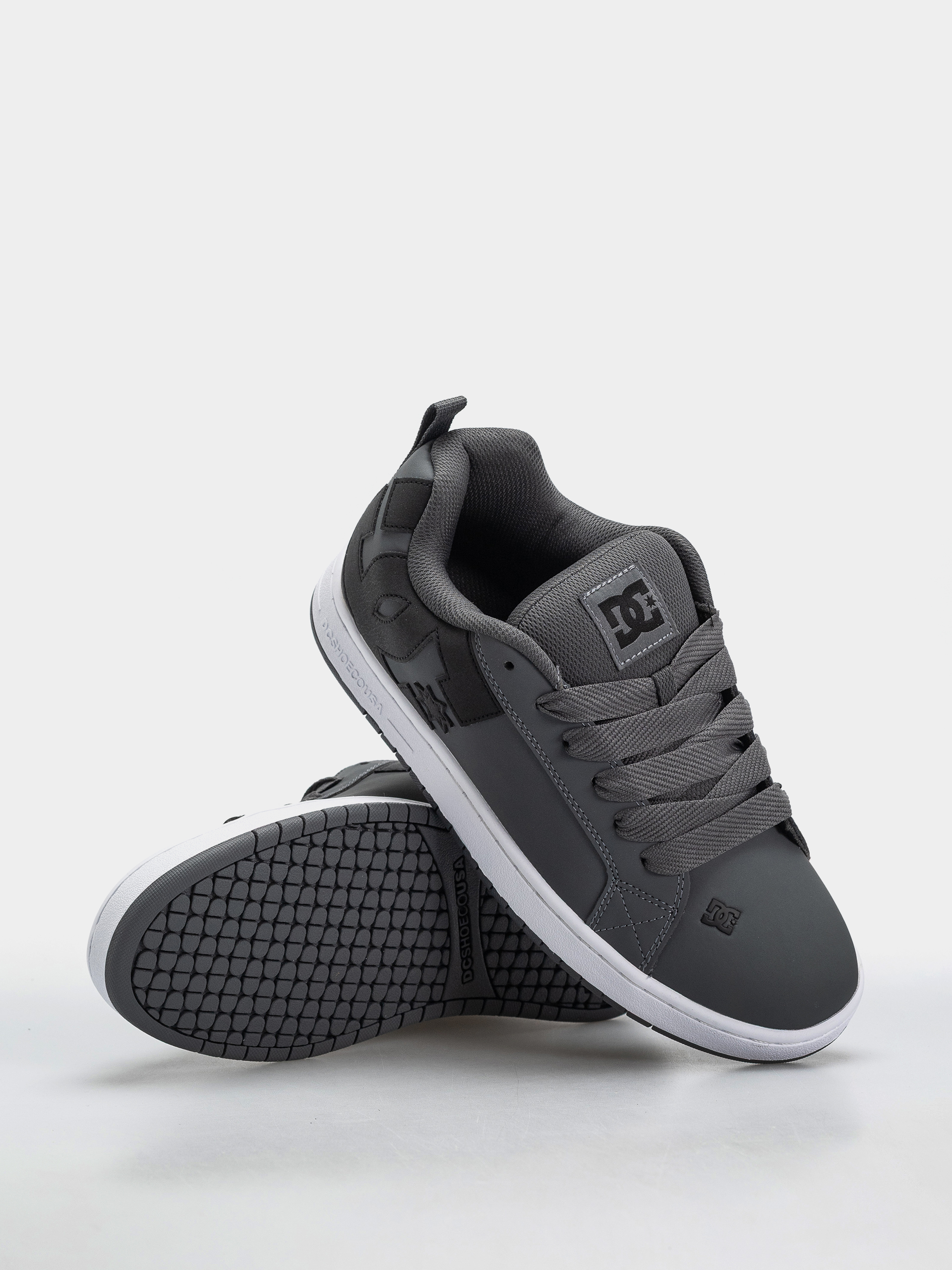Buty DC Court Graffik (dc grey/black/white)