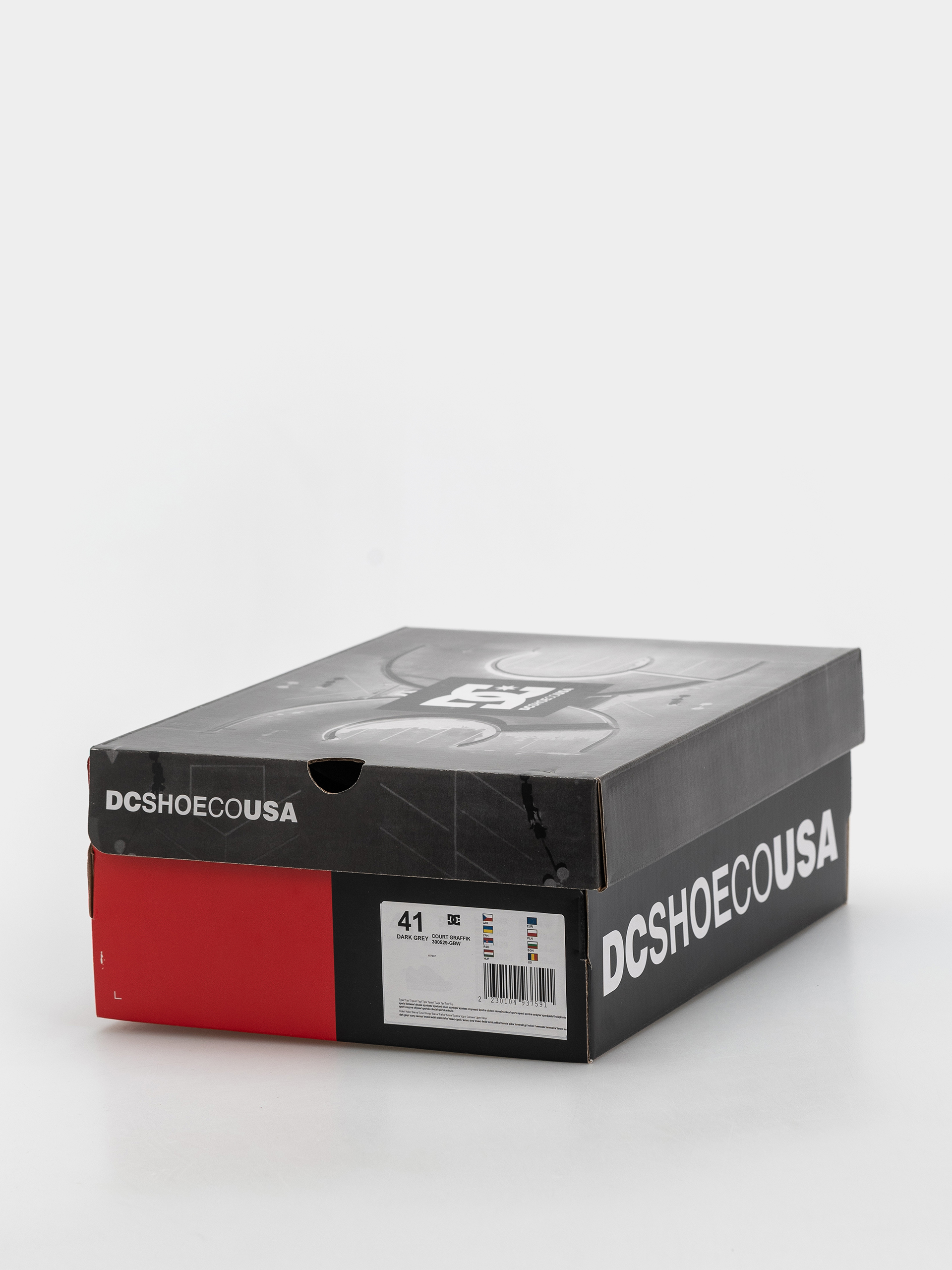 Buty DC Court Graffik (dc grey/black/white)