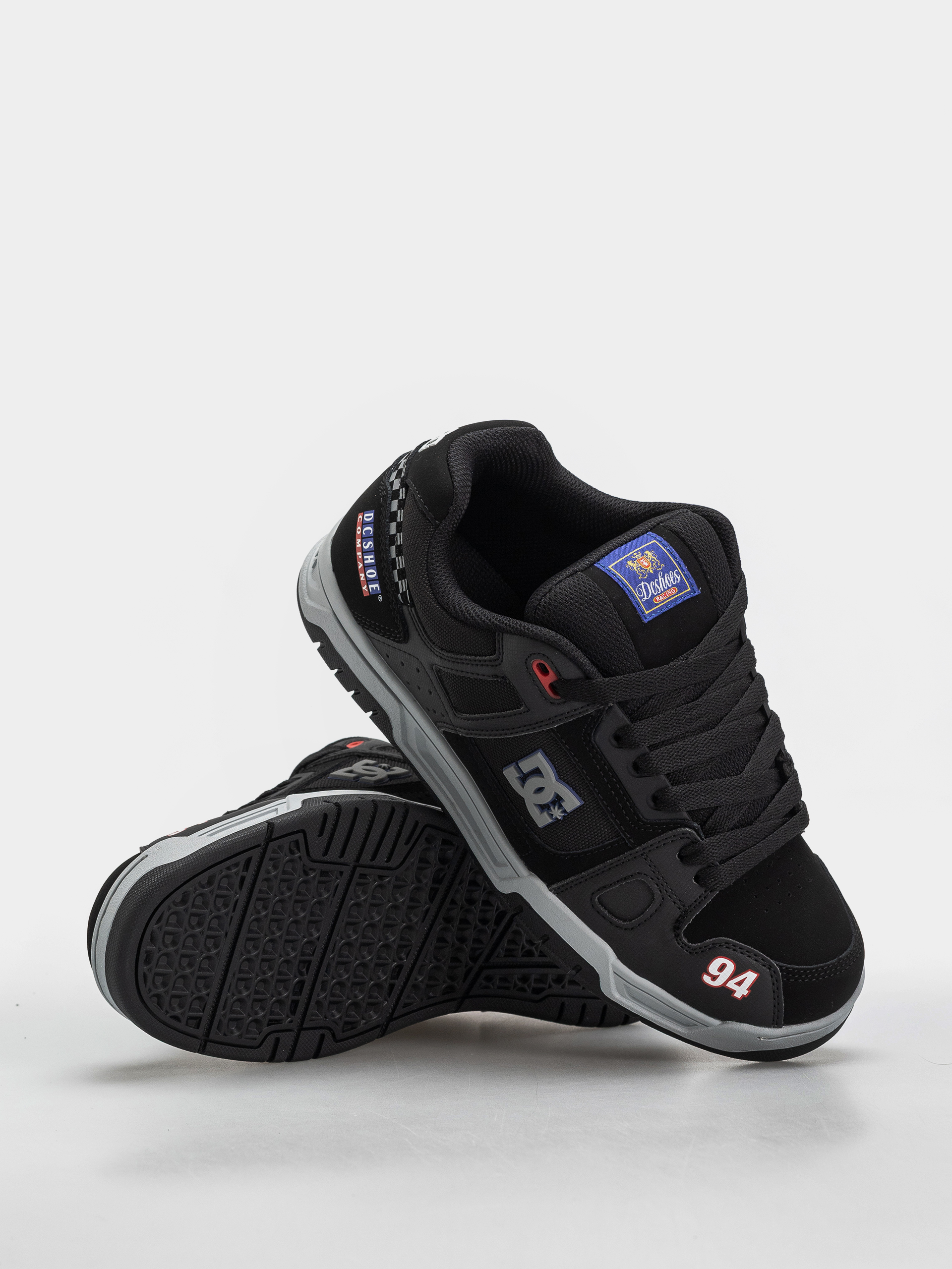 Buty DC Stag (black/grey/blue)