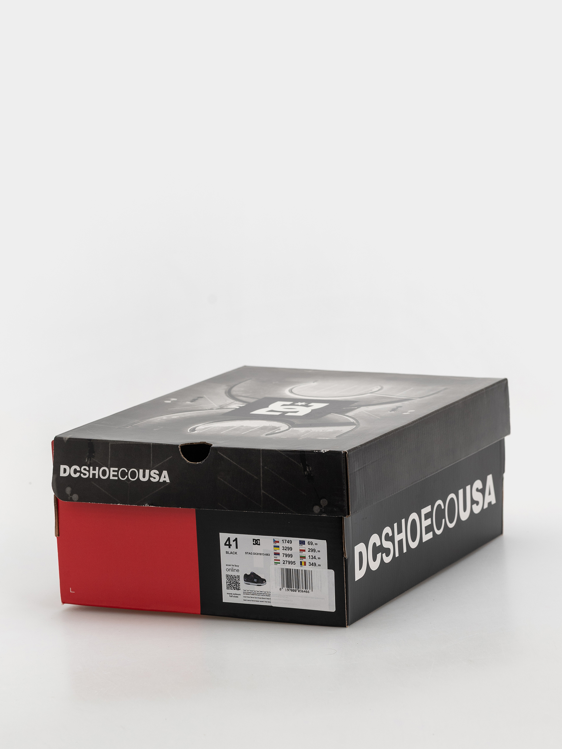 Buty DC Stag (black/grey/blue)