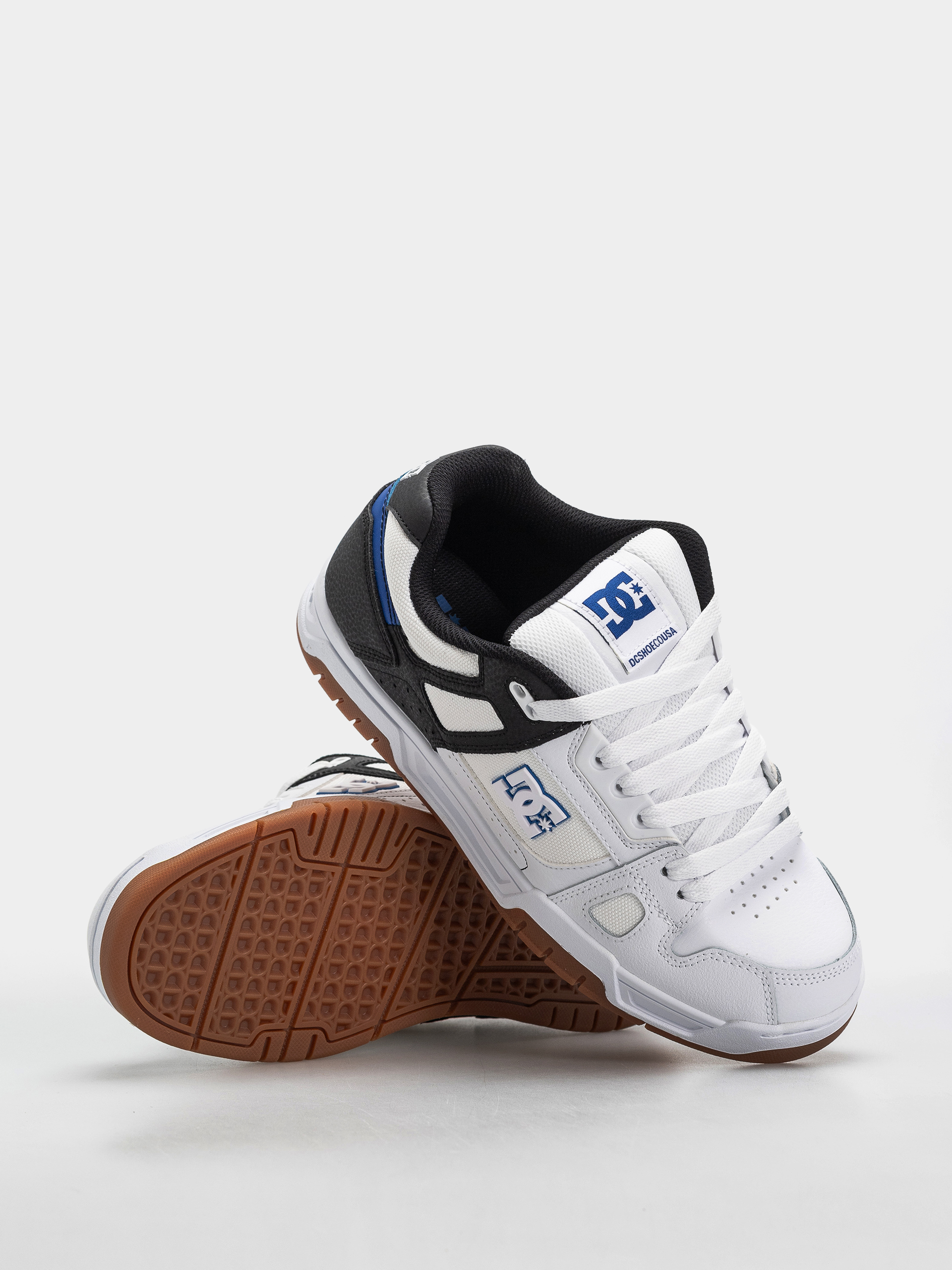 Buty DC Stag (white/black/blue)