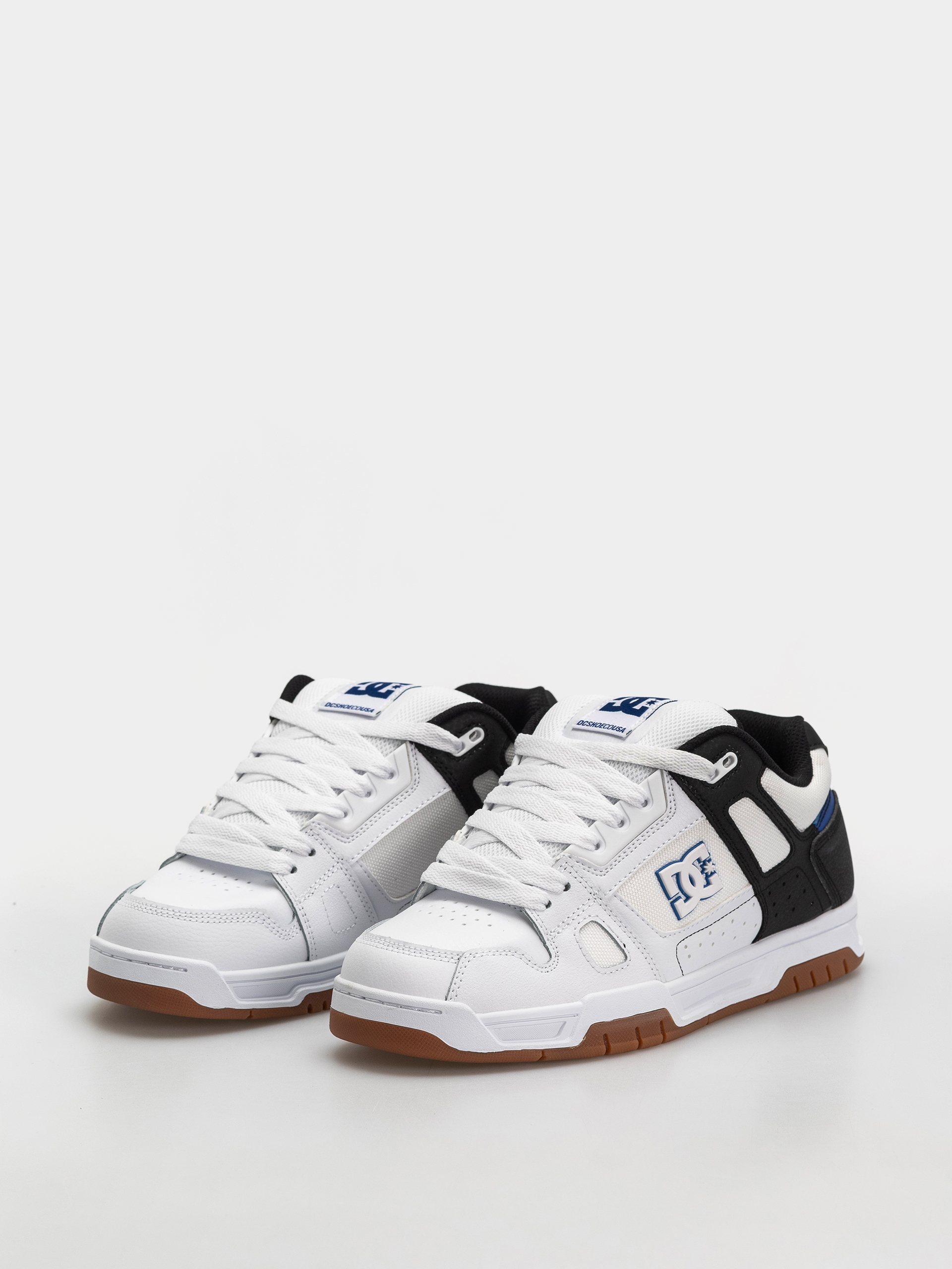 Buty DC Stag (white/black/blue)