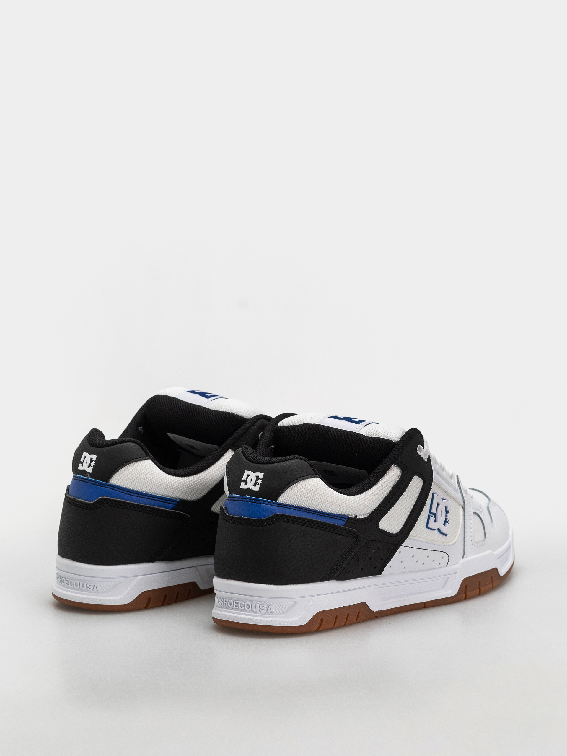 Buty DC Stag (white/black/blue)