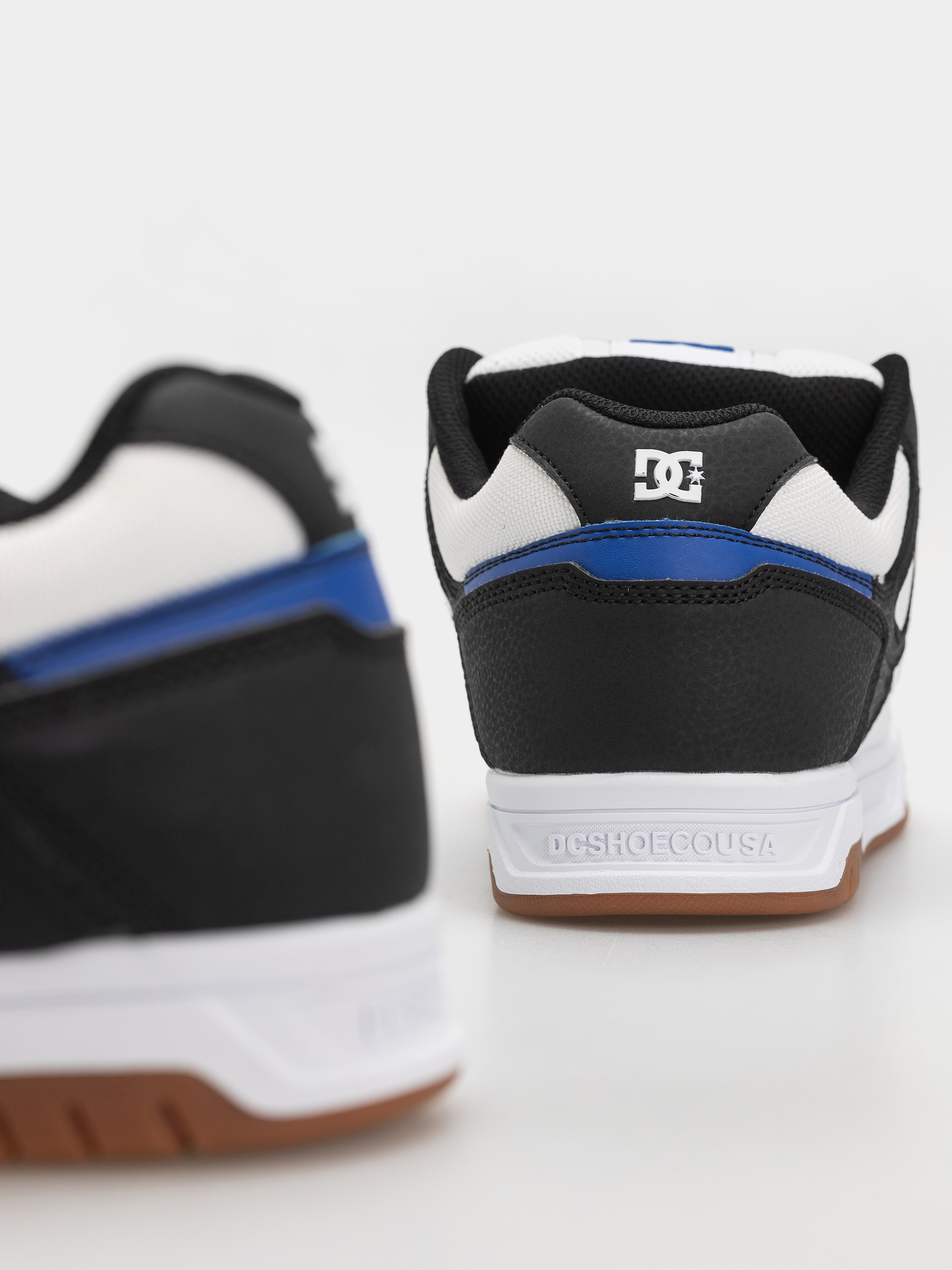 Buty DC Stag (white/black/blue)