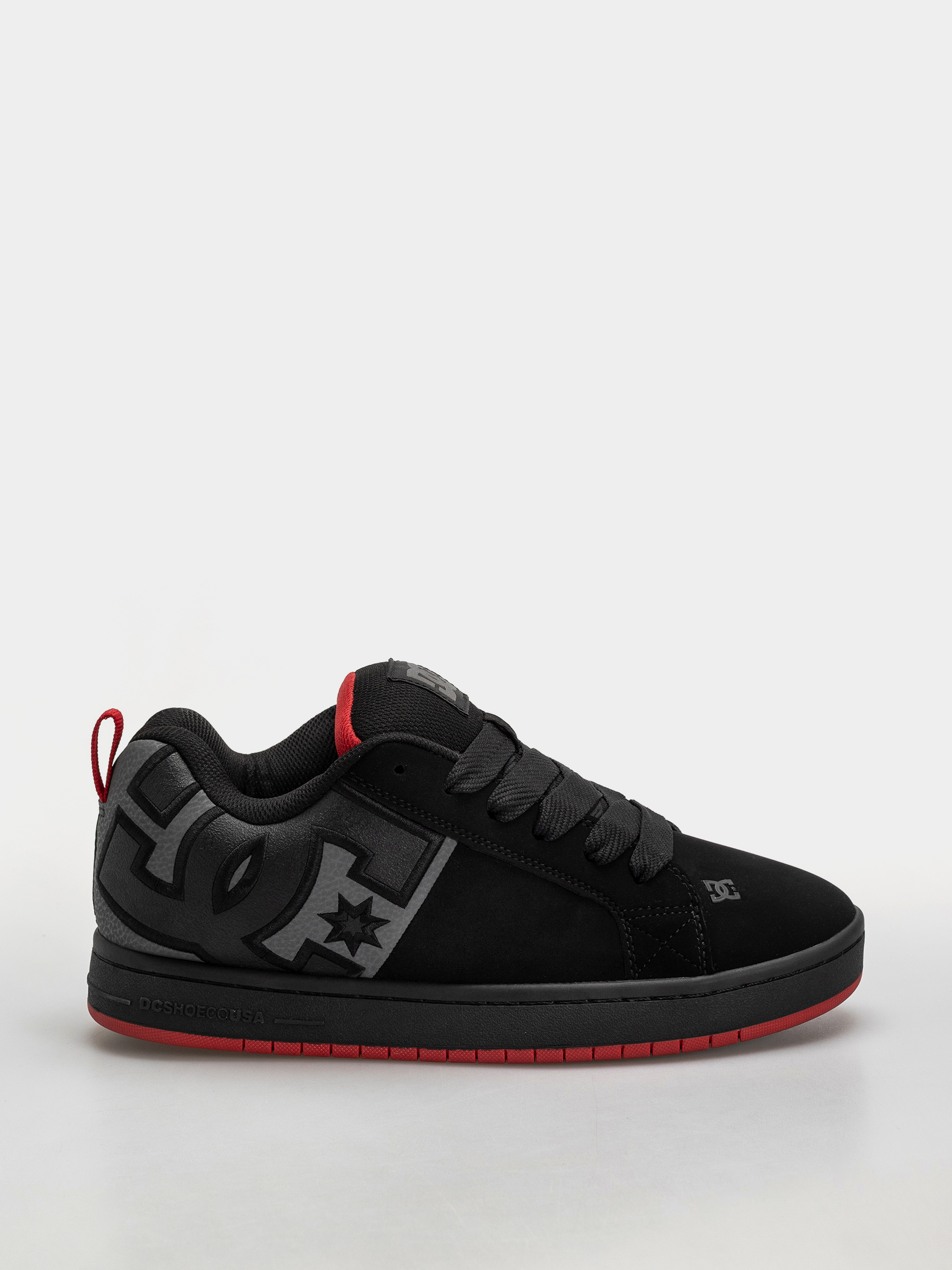 Buty DC Court Graffik (black/grey/red)
